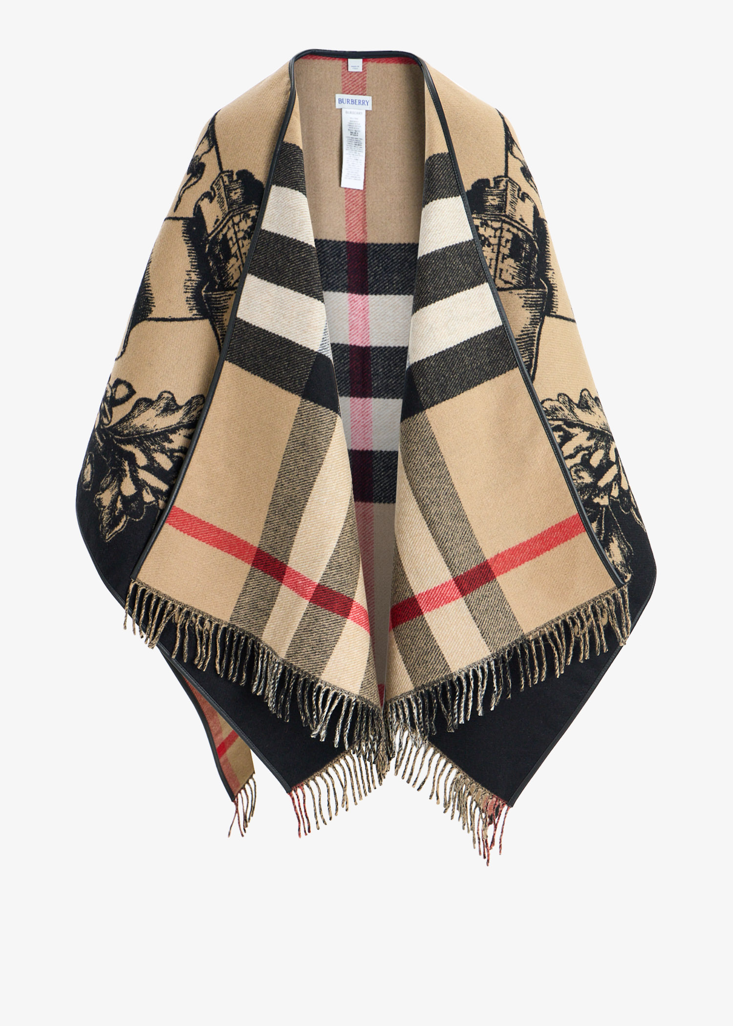 

Reversible EKD Check cape, Printed