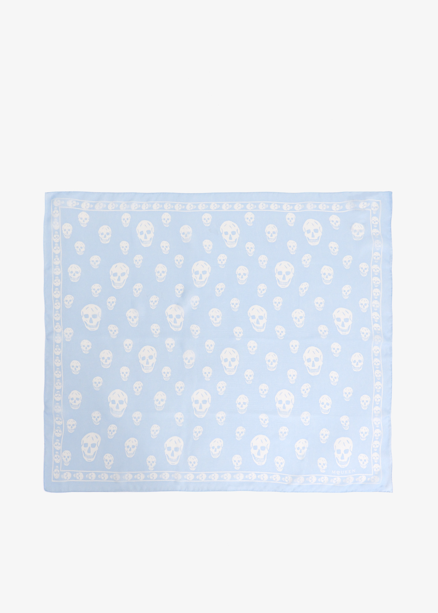 

Classic Skull scarf, Blue