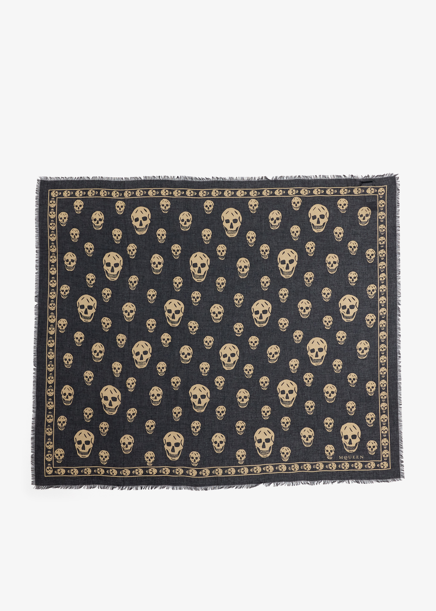 

Classic Skull scarf, Black
