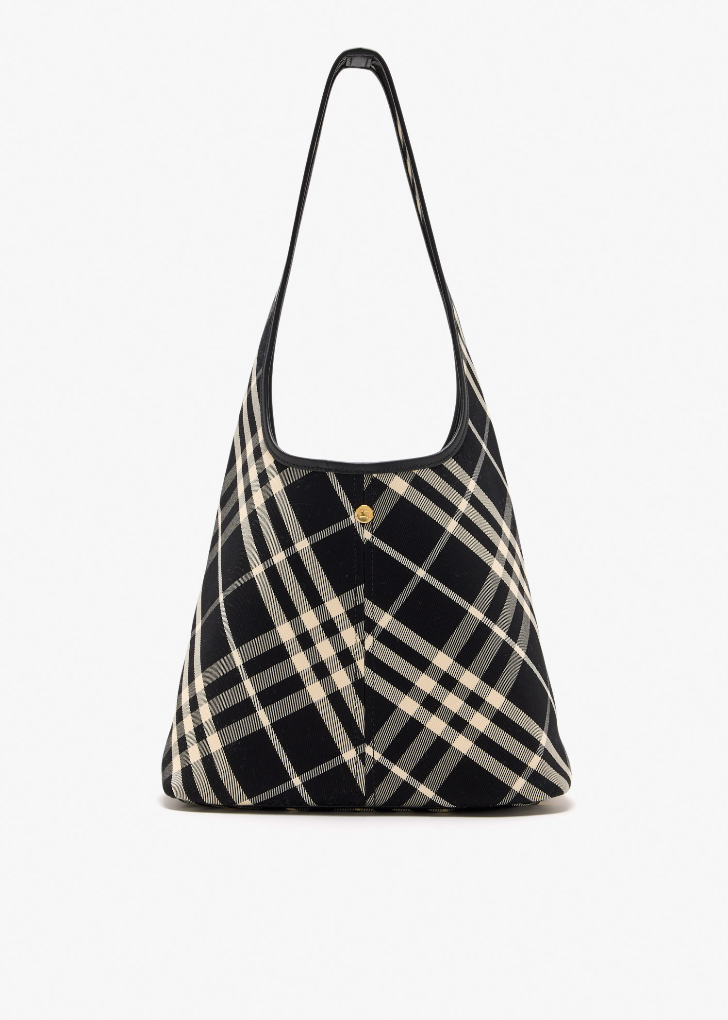

Small Check shoulder bag, Printed