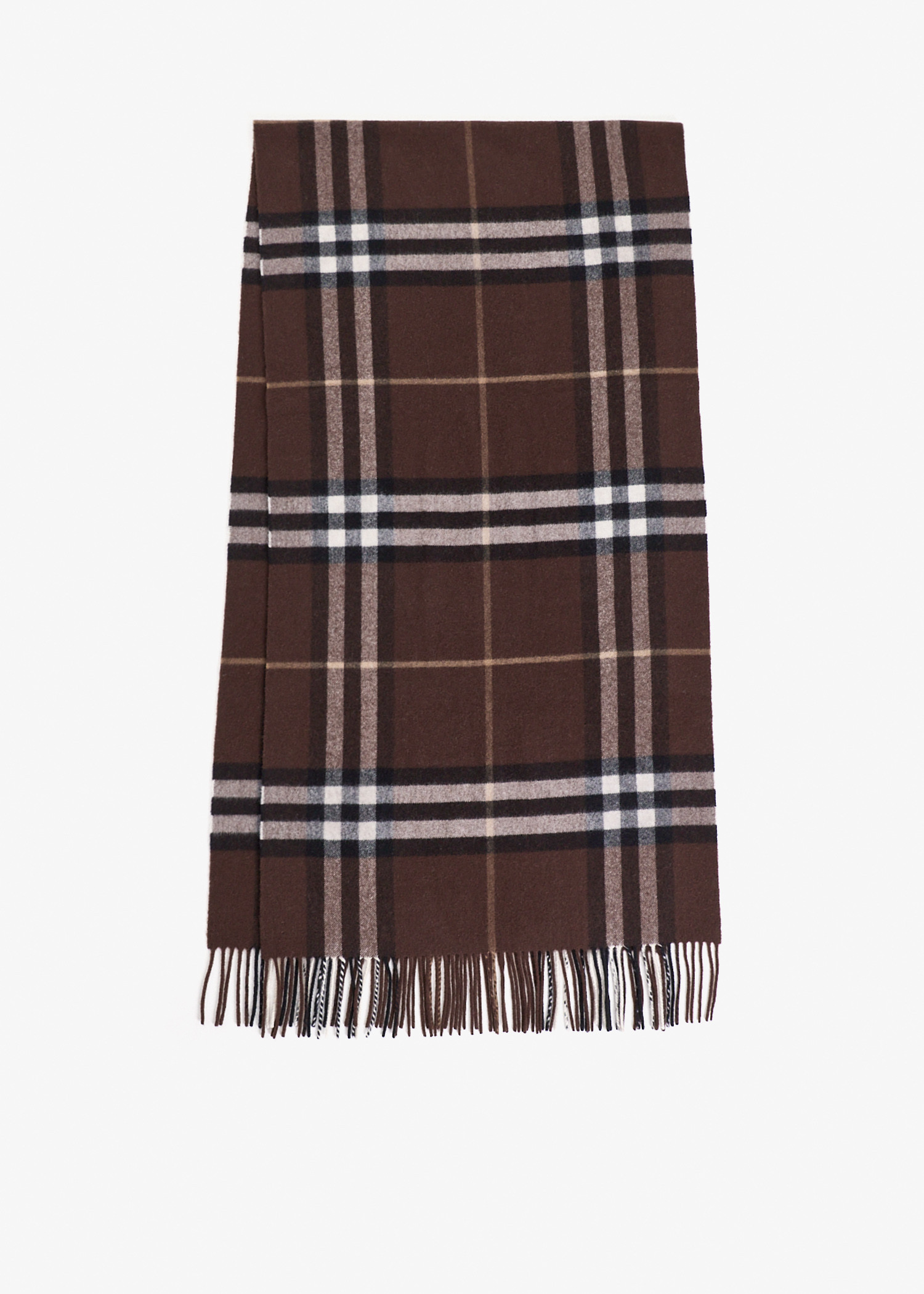 

Wide Check scarf, Printed