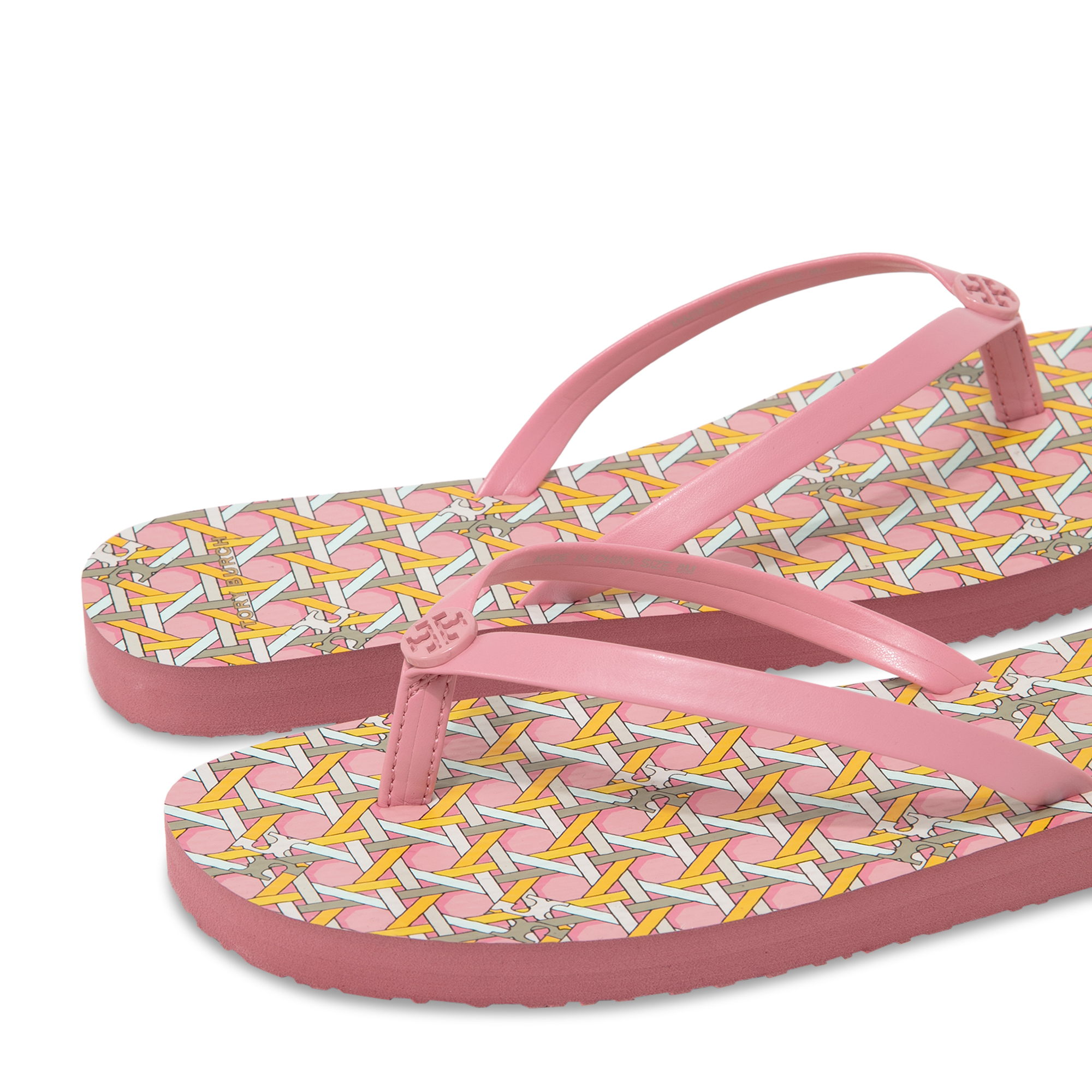 

Flat flip flops, Pink