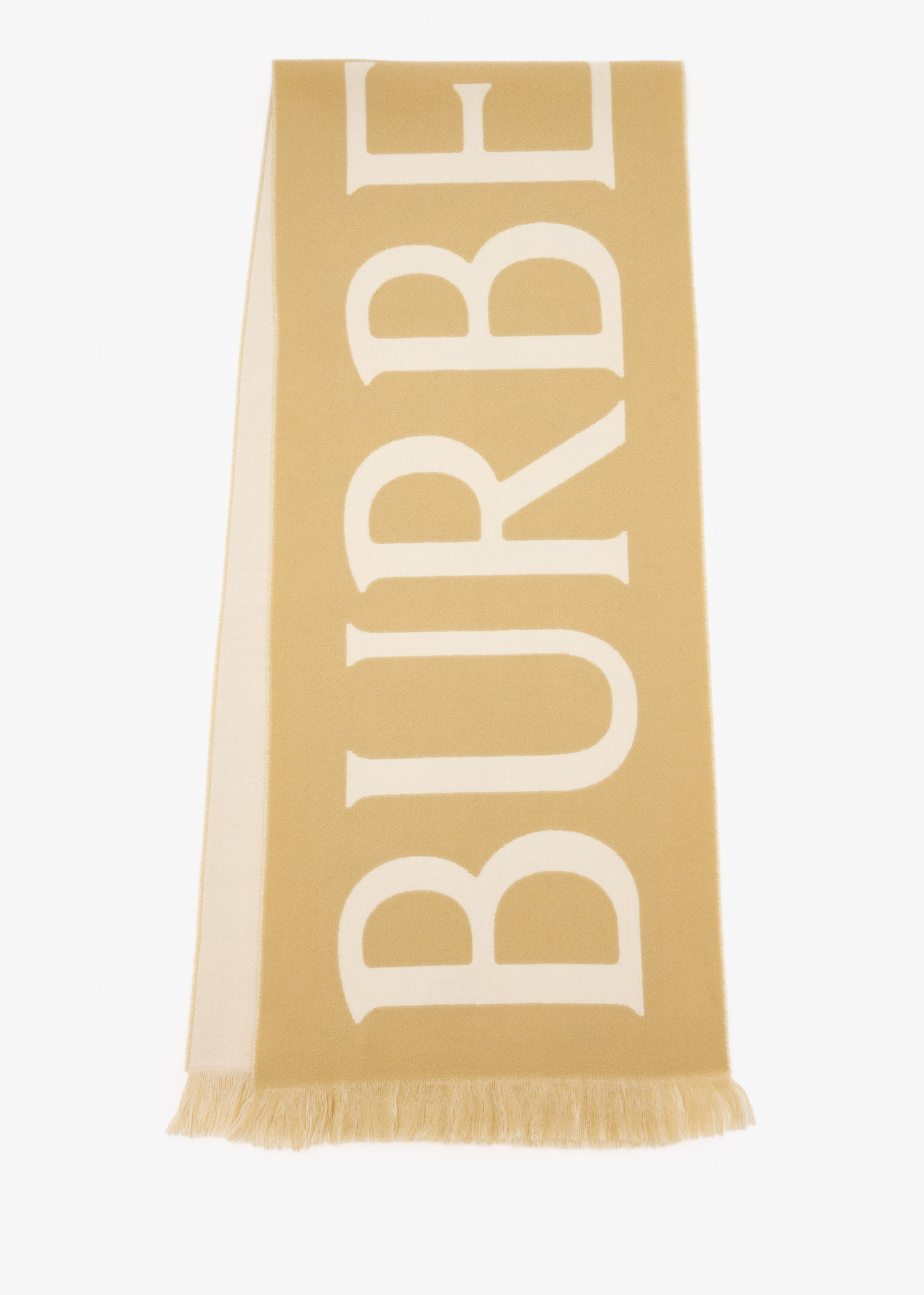 

Logo Wool scarf, Beige