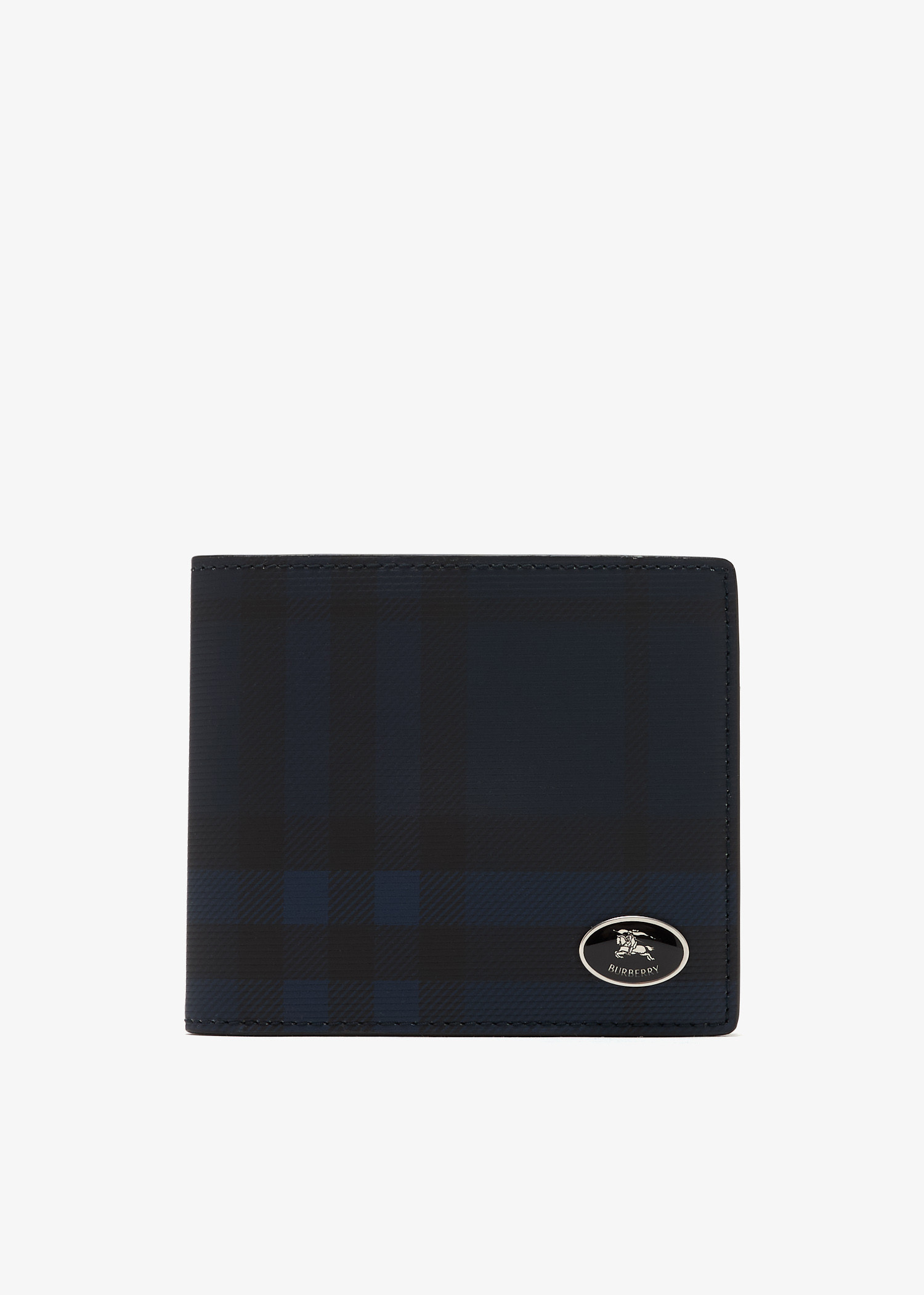 

Check bifold wallet, Navy