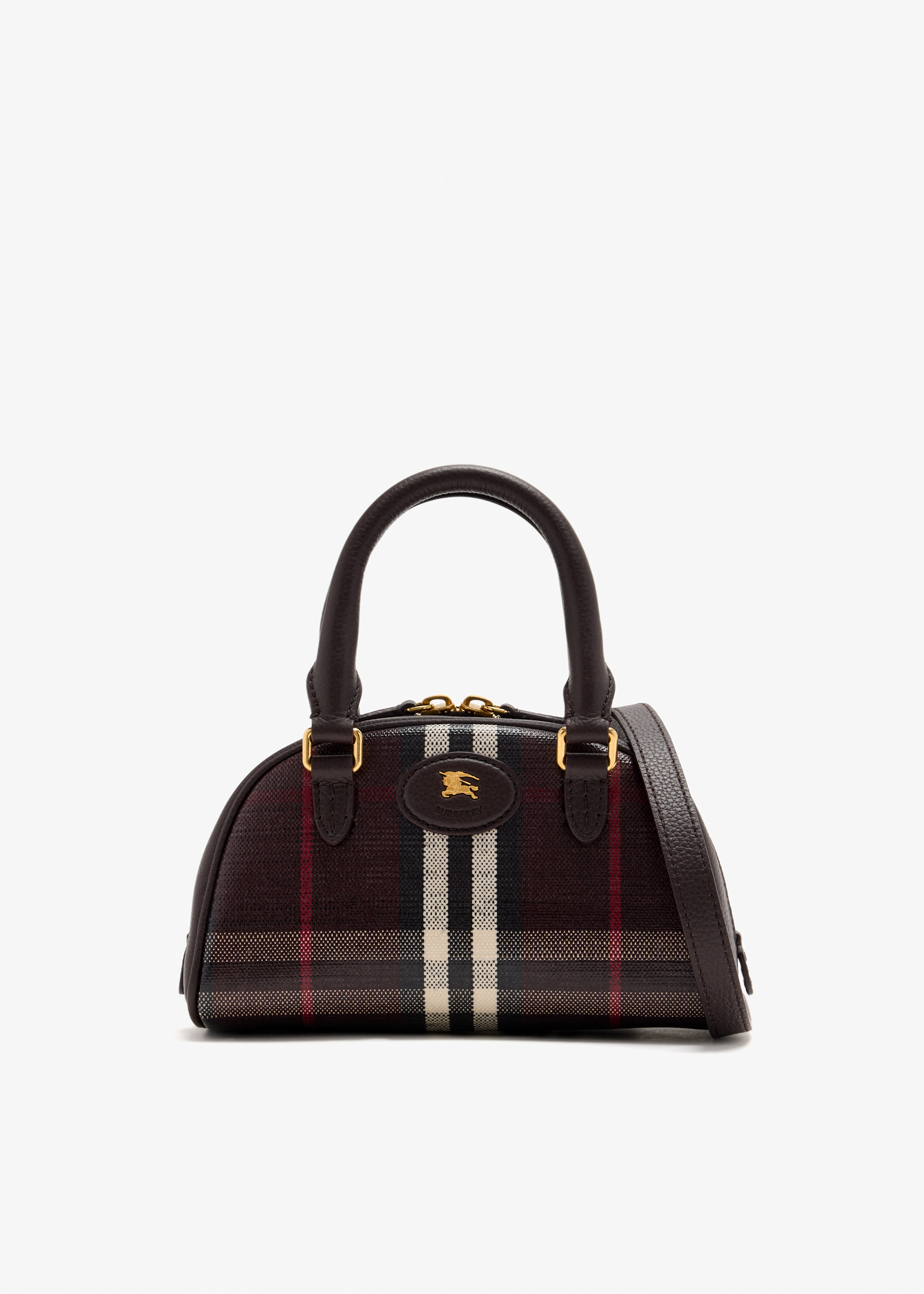 

Mini Highlands bowling bag, Burgundy