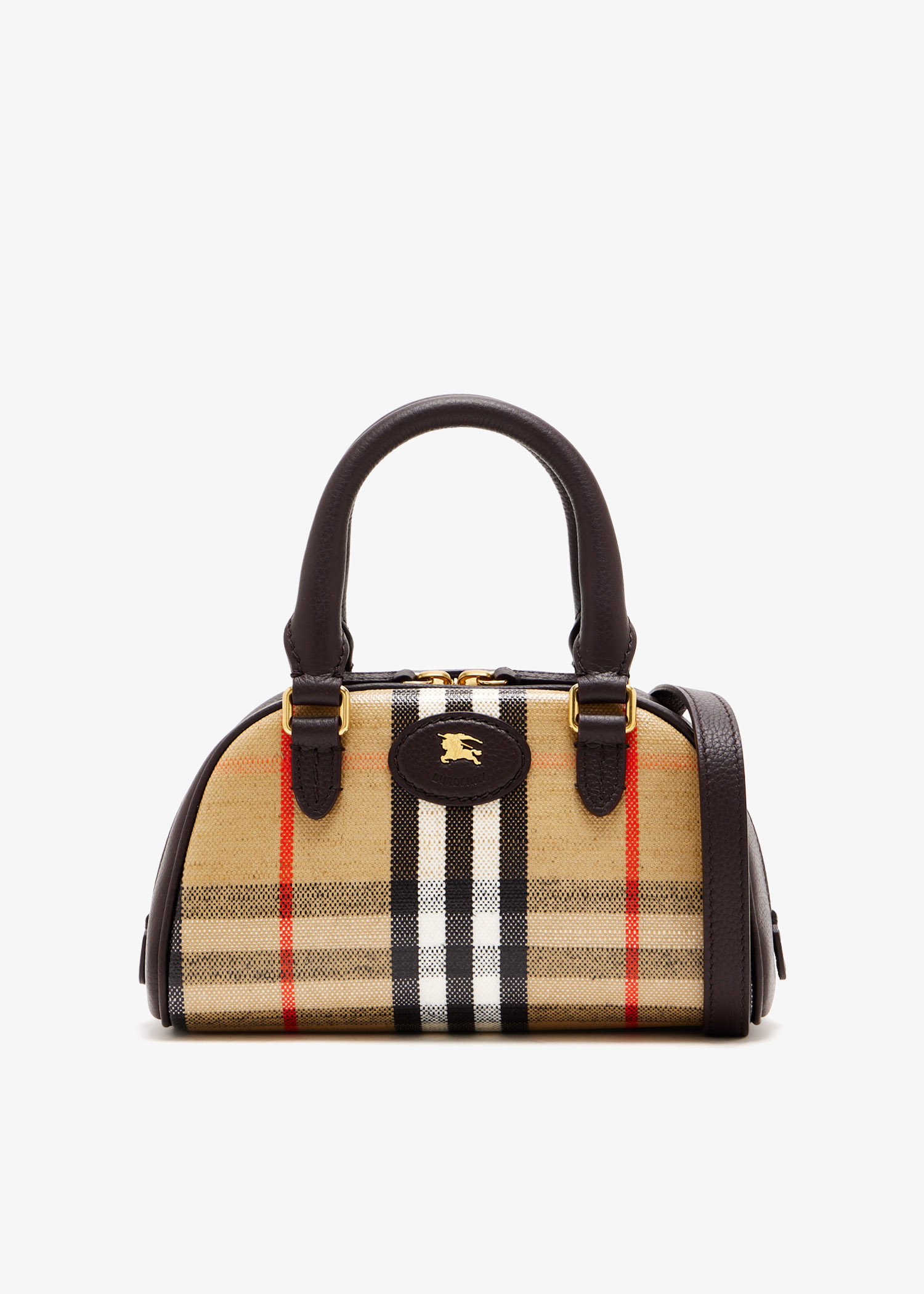 

Mini Highlands bowling bag, Beige