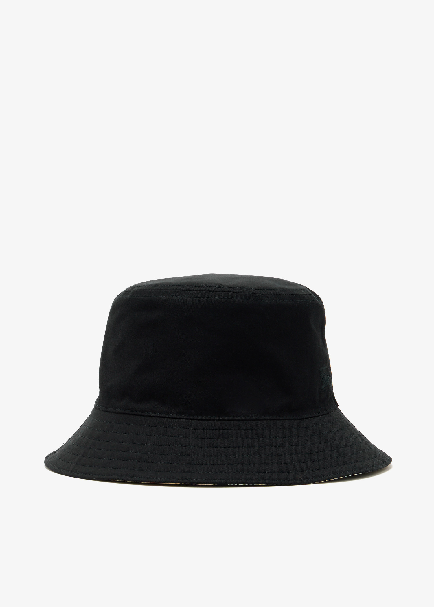 

Reversible Gabardine bucket hat, Black