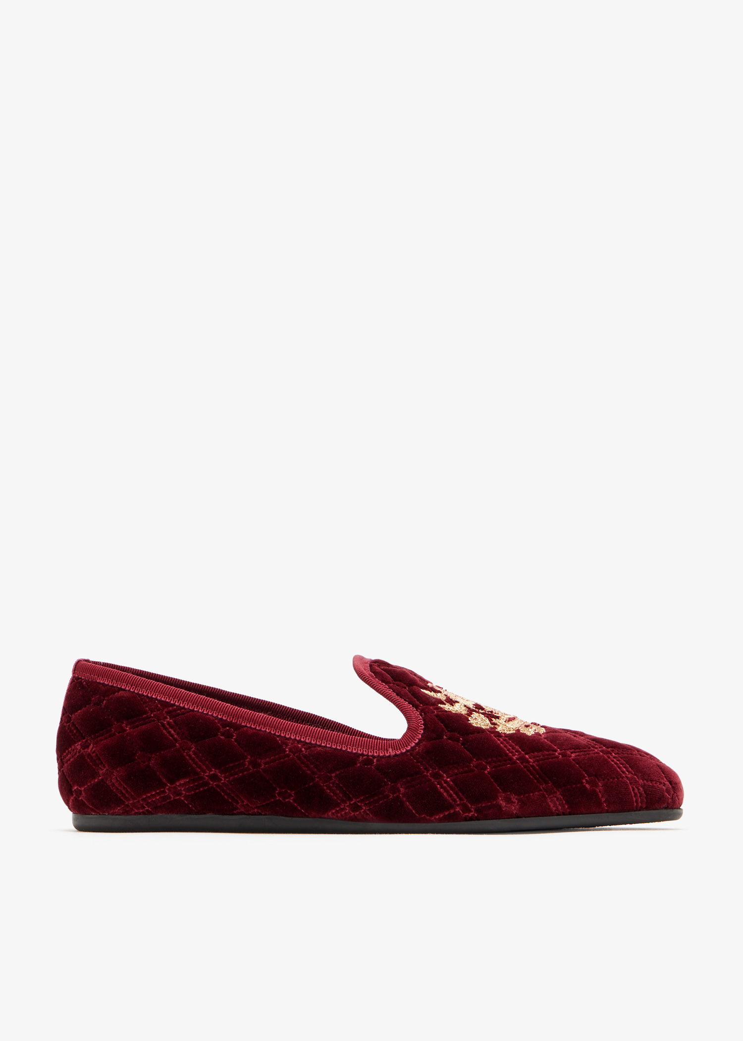 

Estate slippers, Burgundy