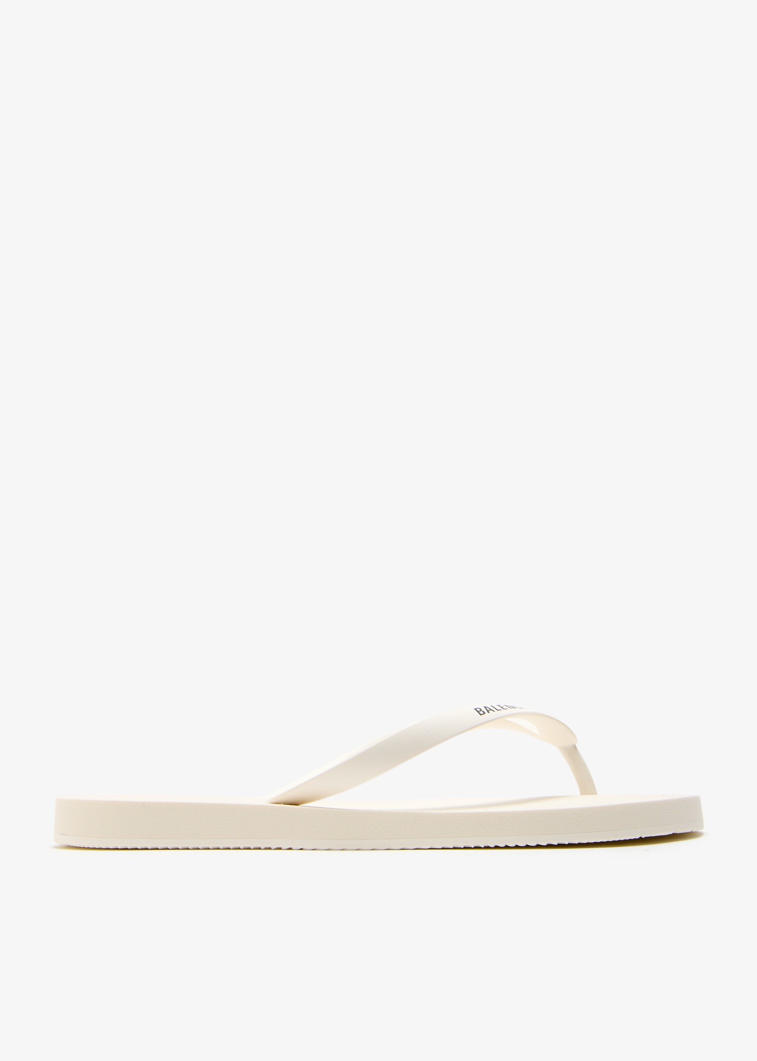 

Logo thong sandals, White