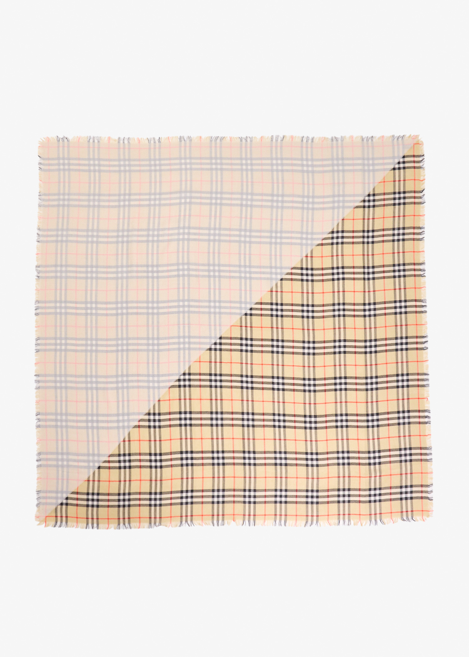 

Check scarf, Printed