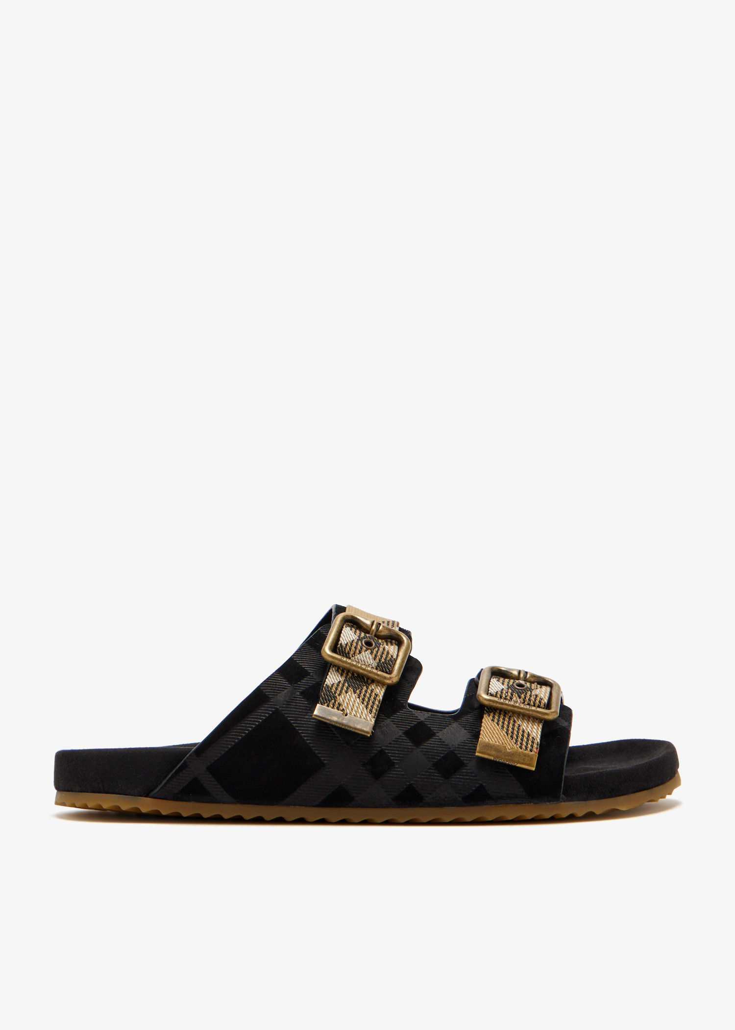 

Check Urchin sandals, Black