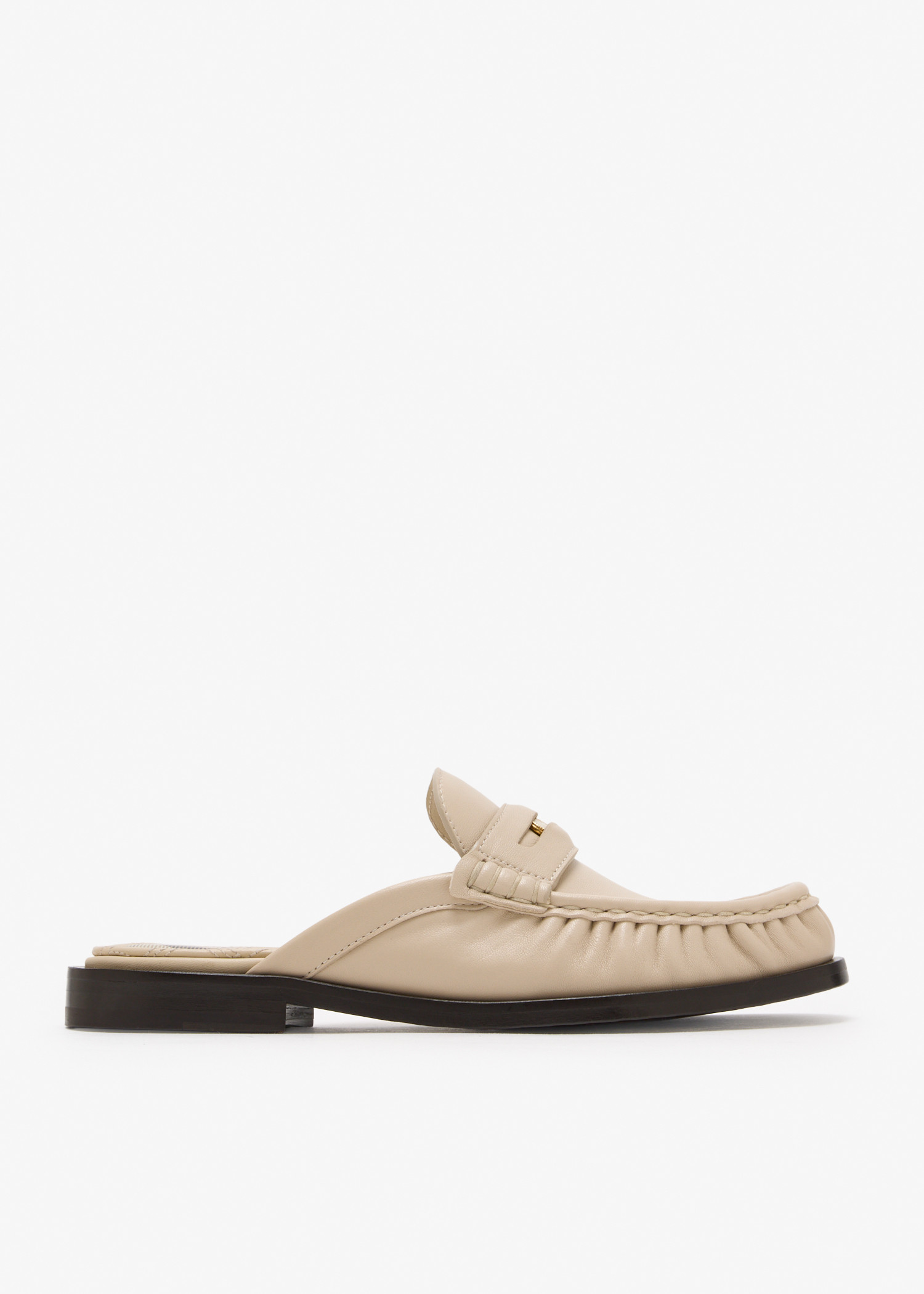 

Cadet mules, Cream