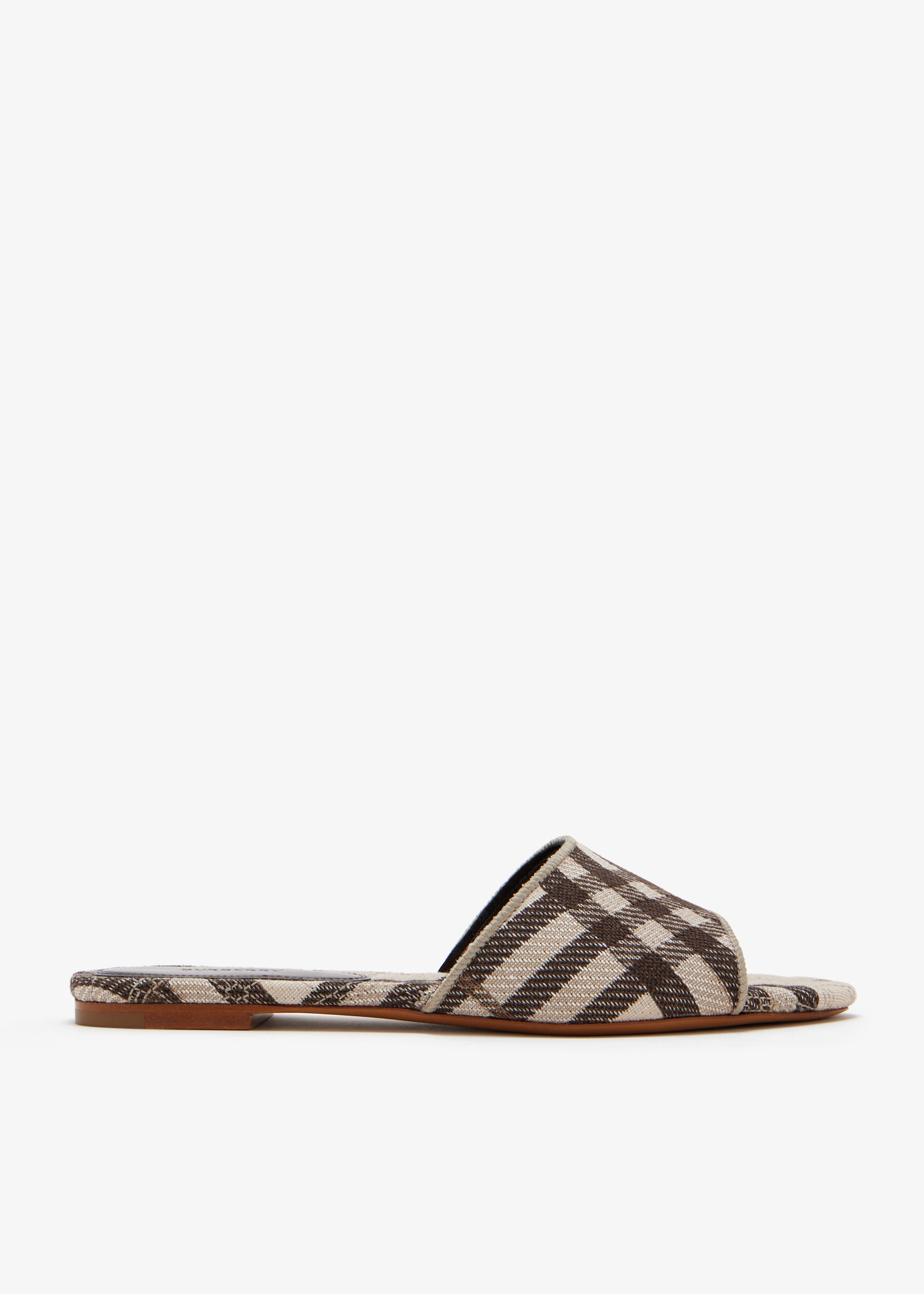 

Check Sloane slide sandals, Printed