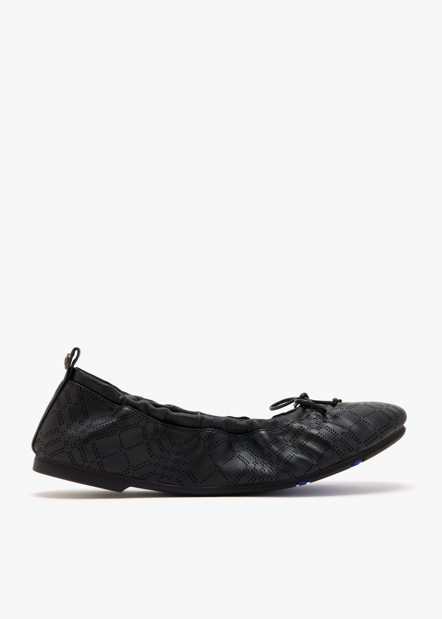 

Check Fawn ballerinas, Black