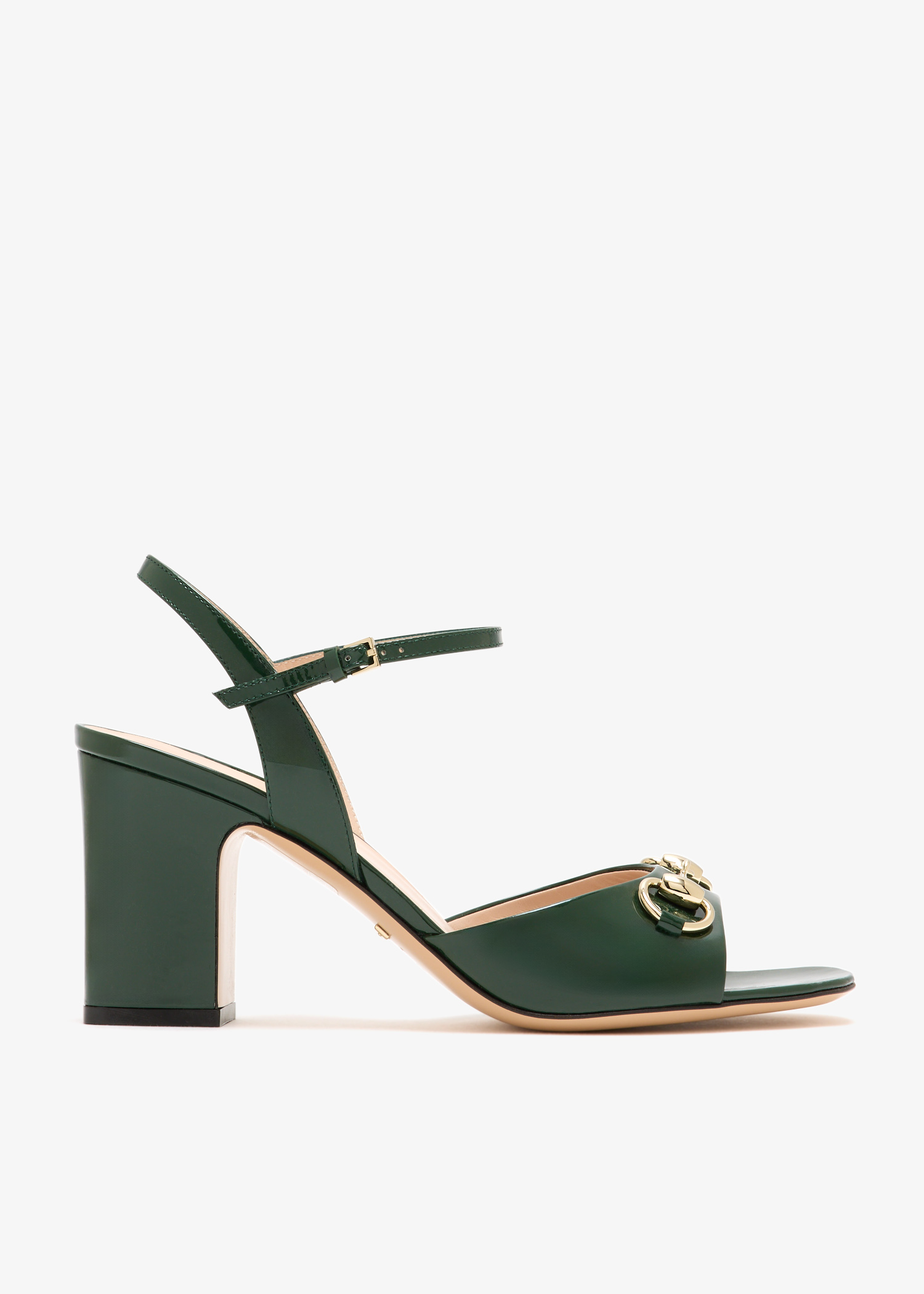 

Horsebit sandals, Green