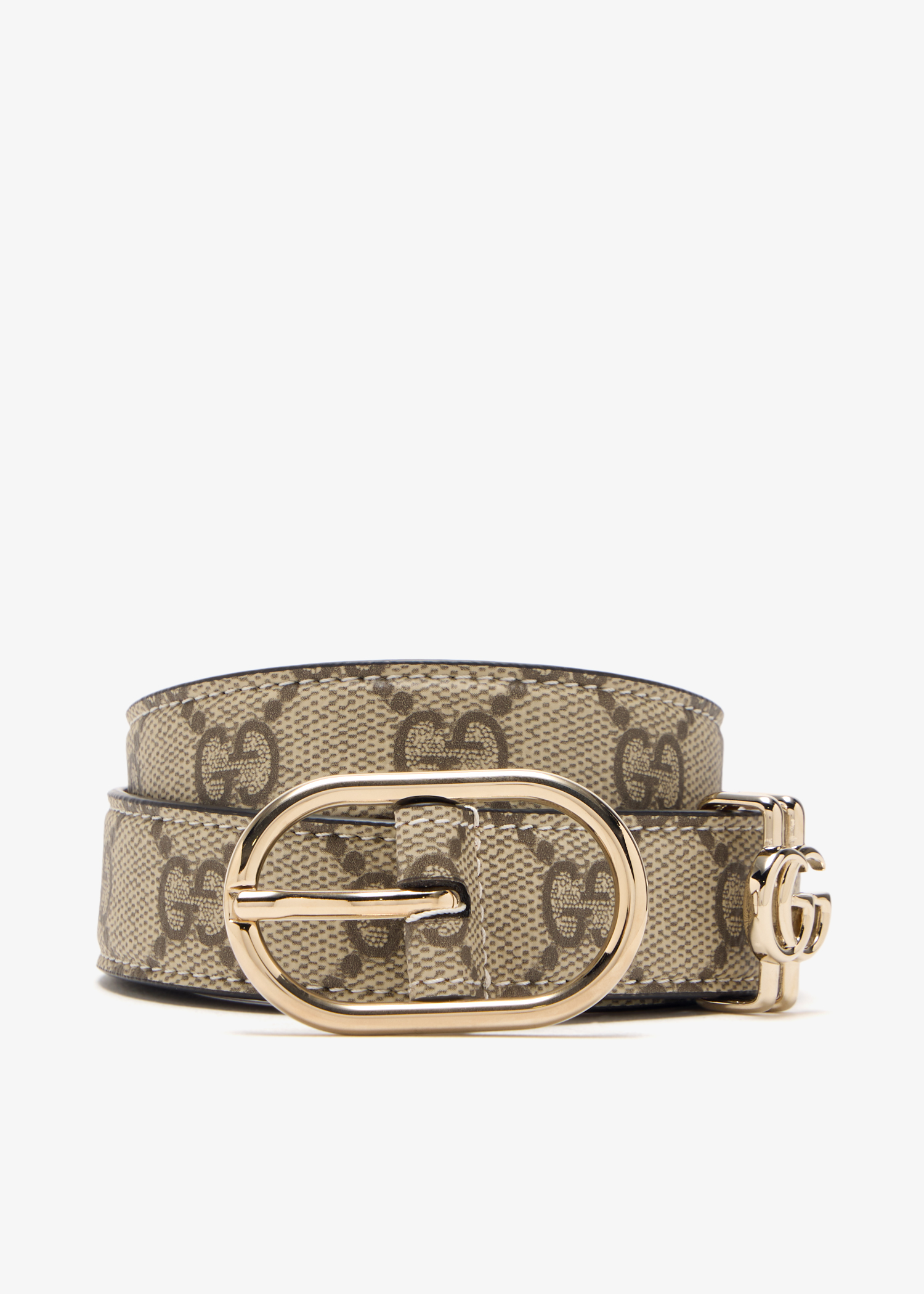 

Oval buckle GG belt, Printed