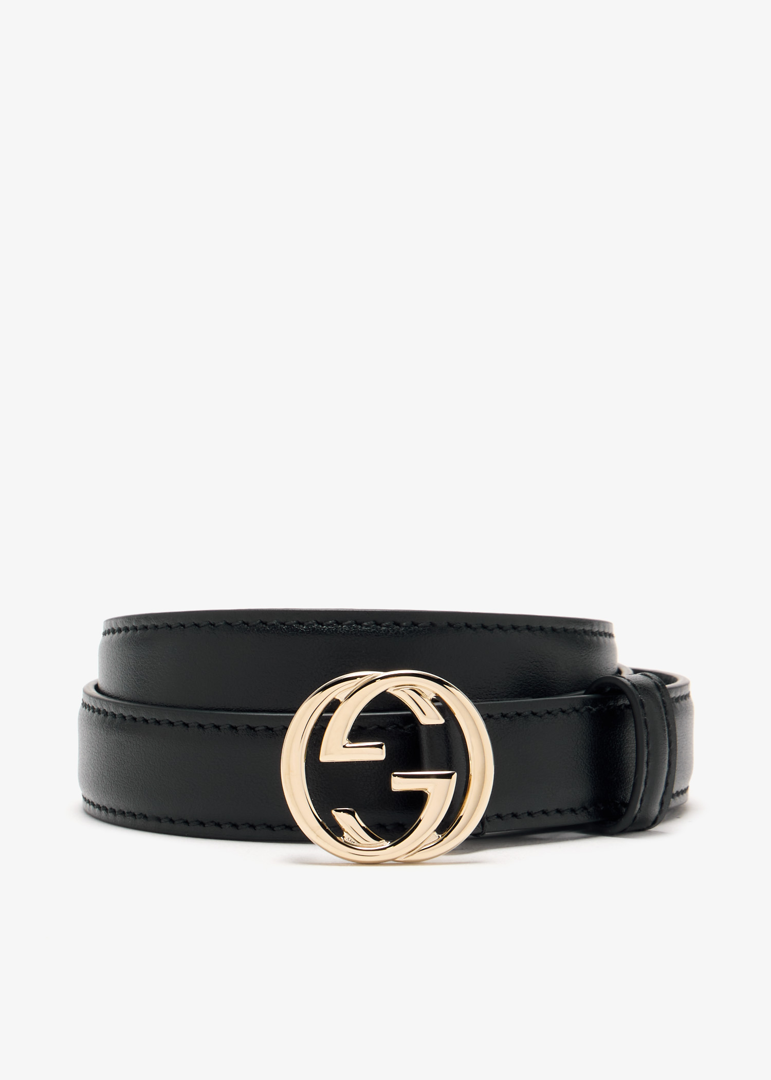 

Interlocking G belt, Black