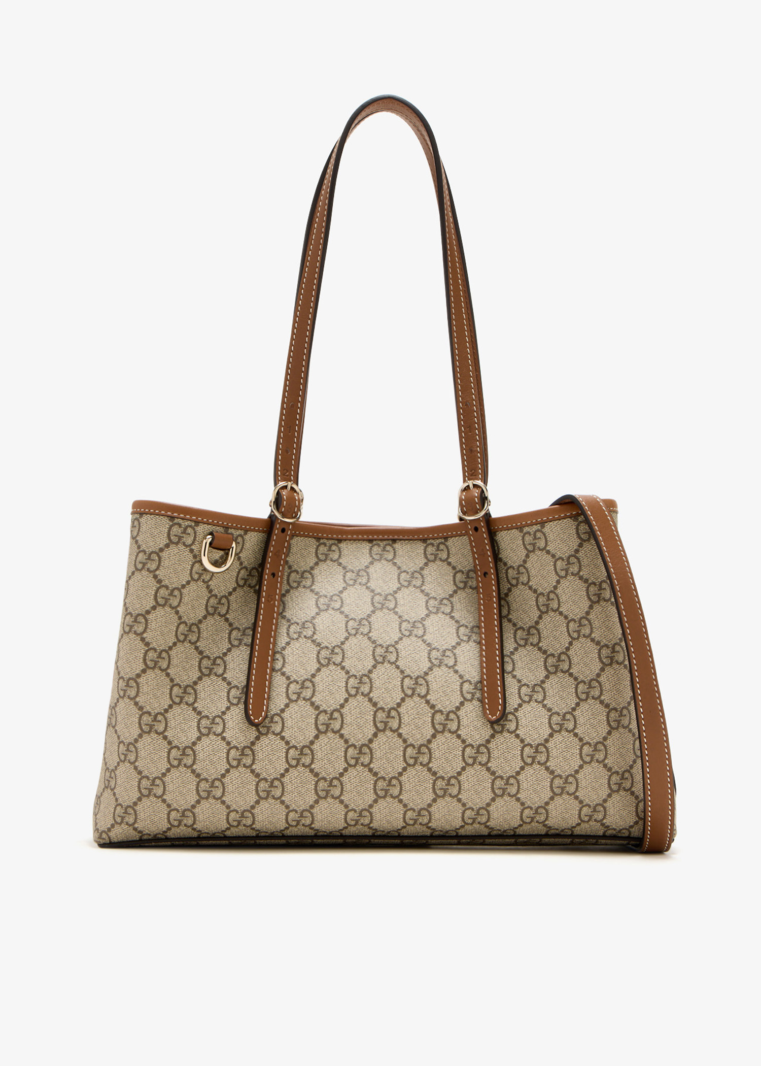 

GG Emblem small tote bag, Printed