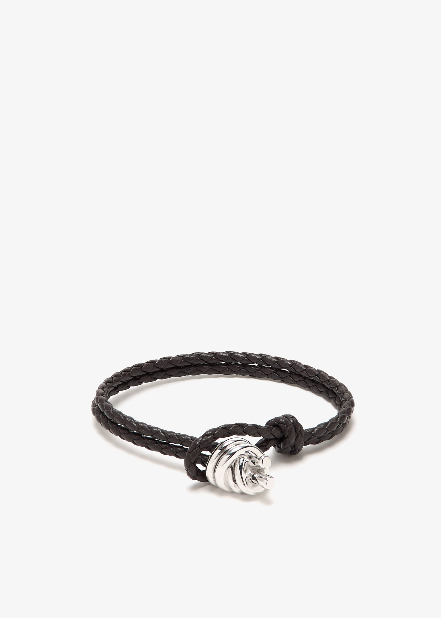 

Knot leather bracelet, Brown