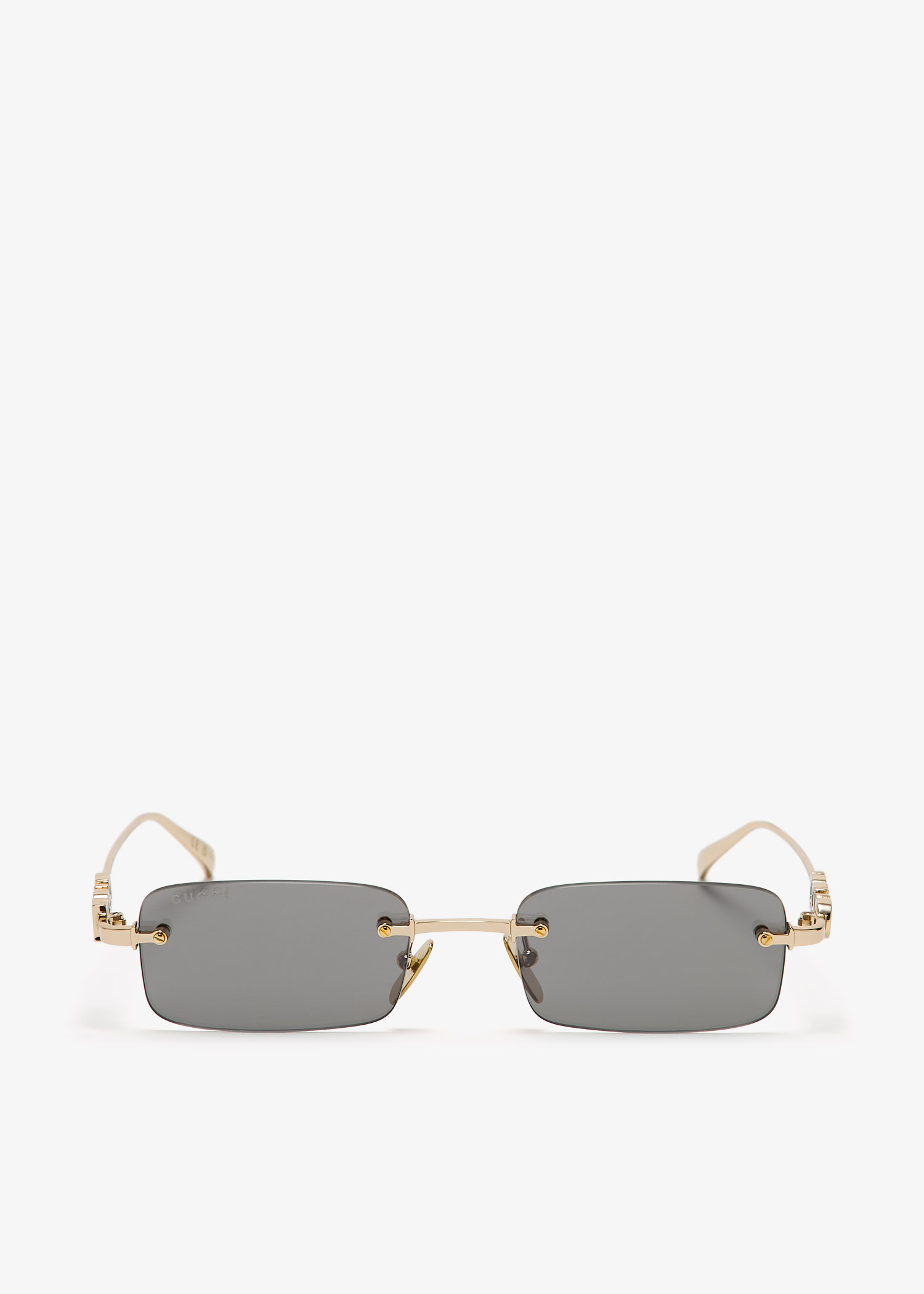 

Rectangular sunglasses, Gold