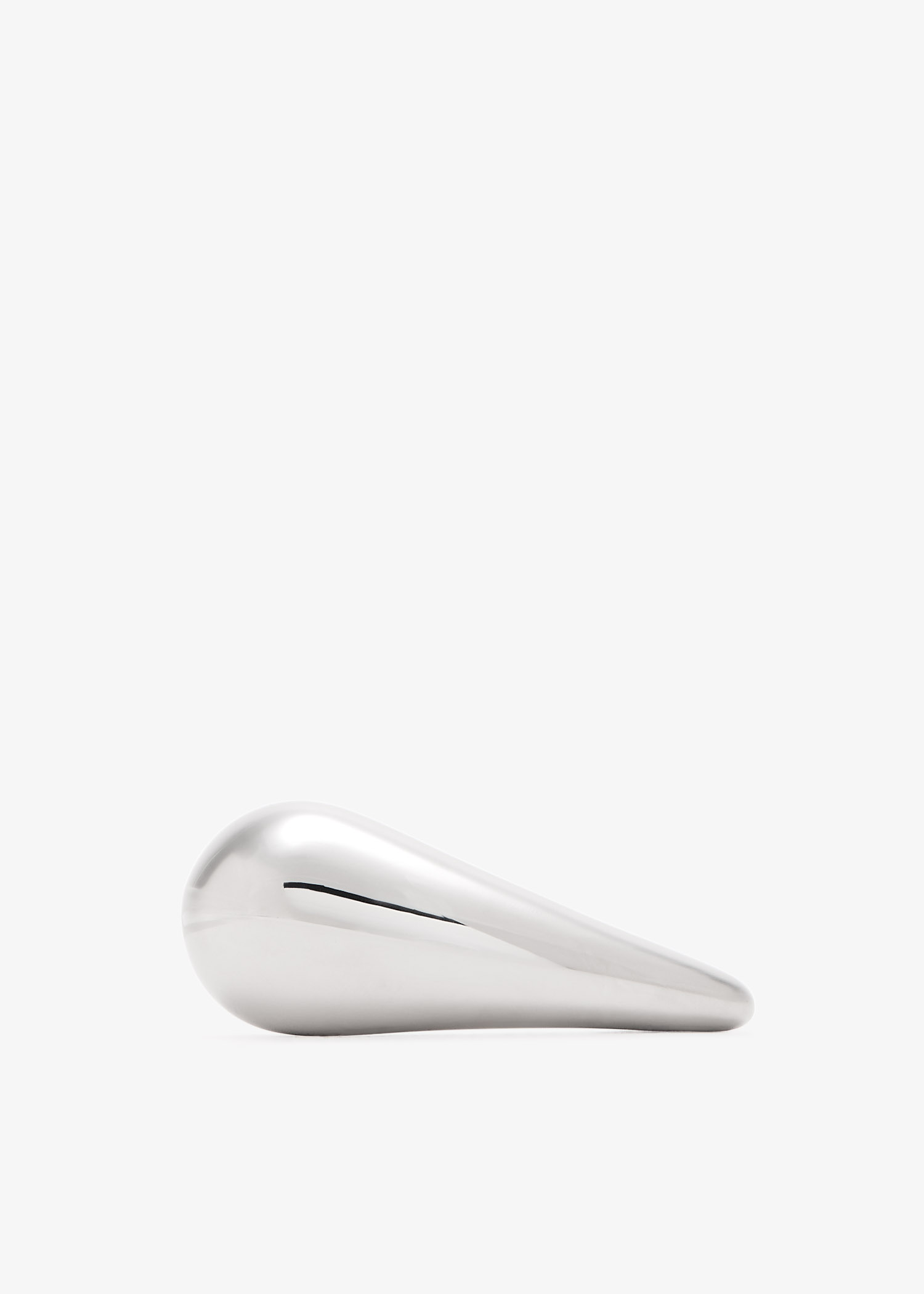 

Drop hair clip, Silver