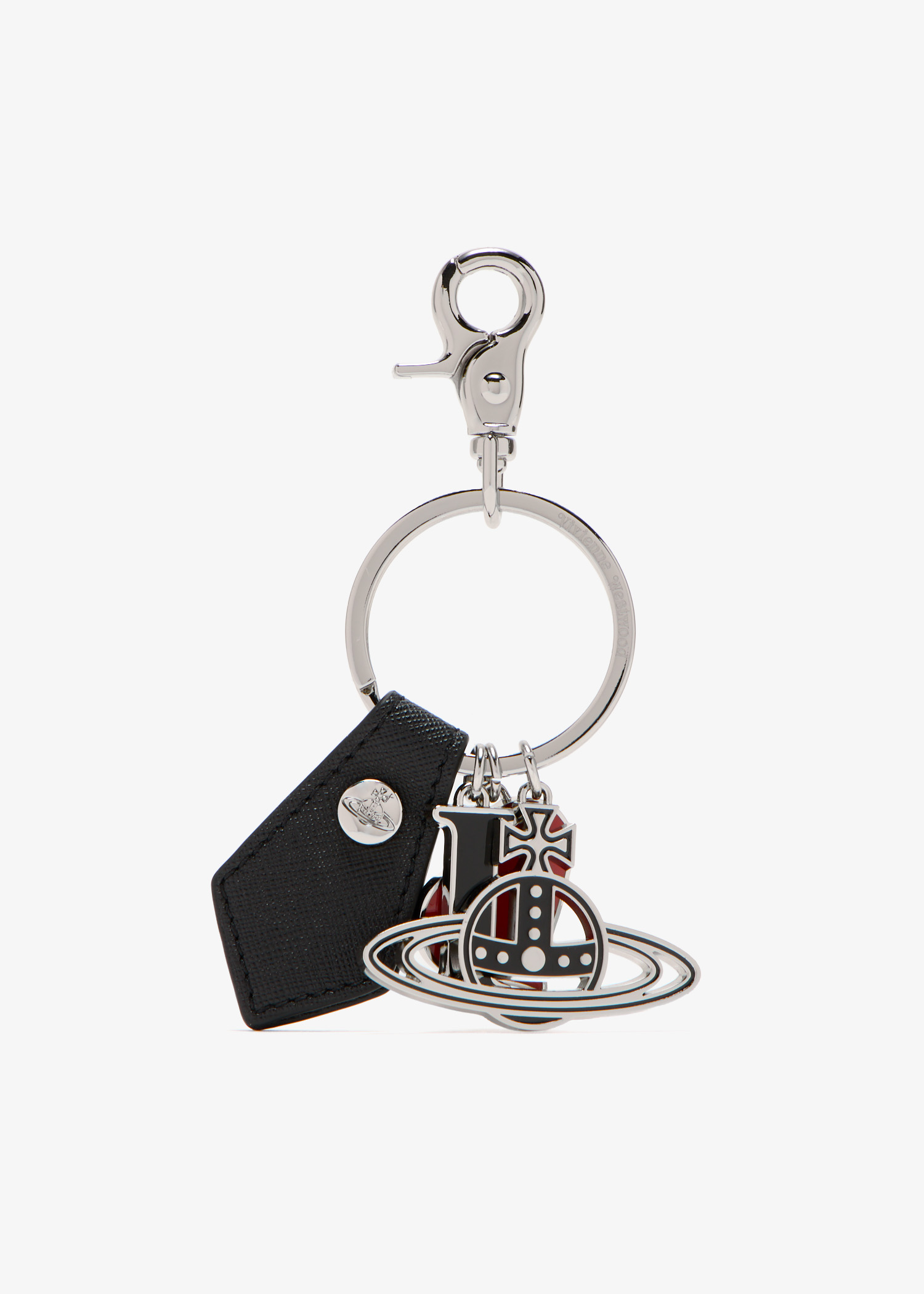 

I Love Orb bag charm, Black
