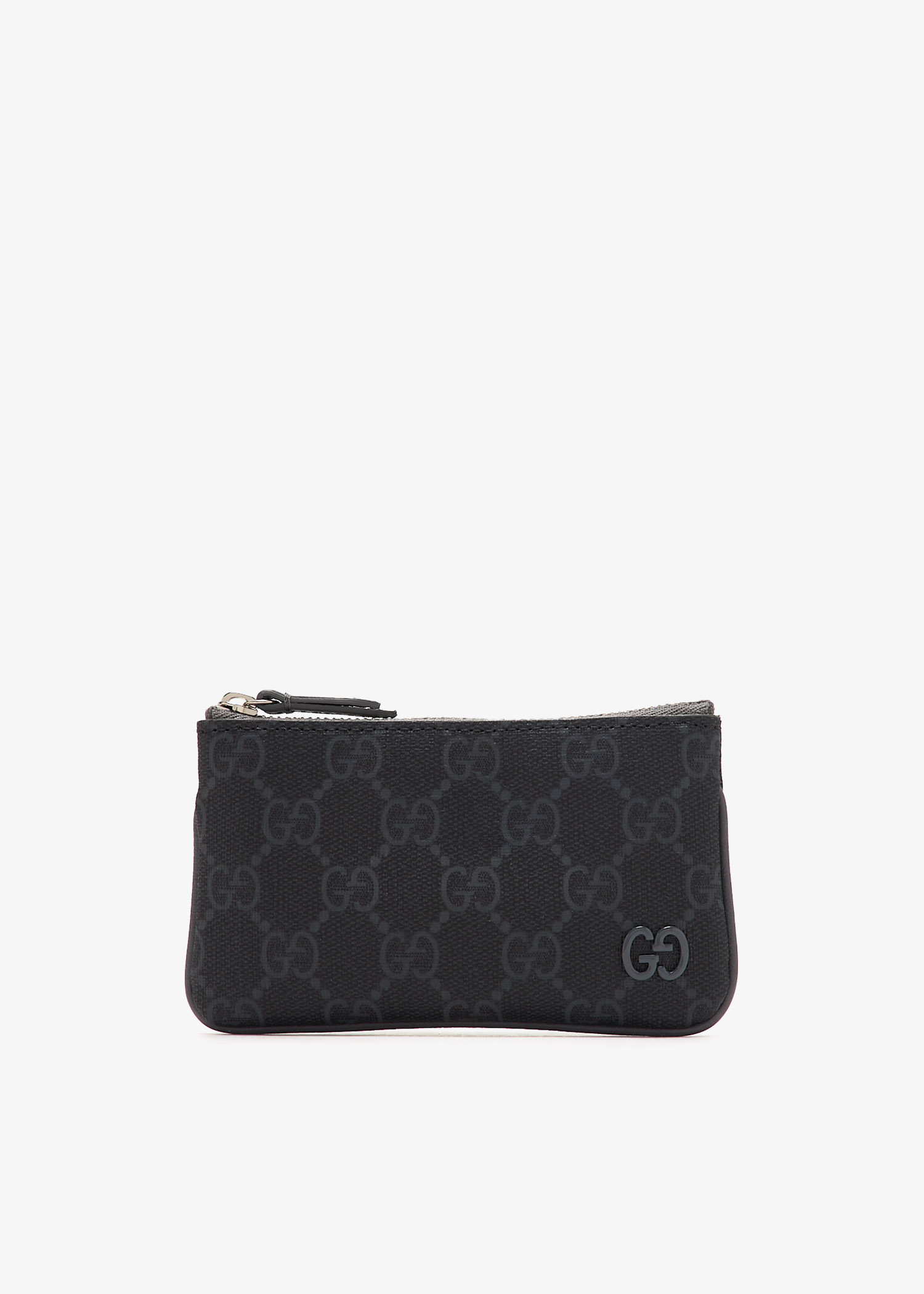

GG zip key case, Black
