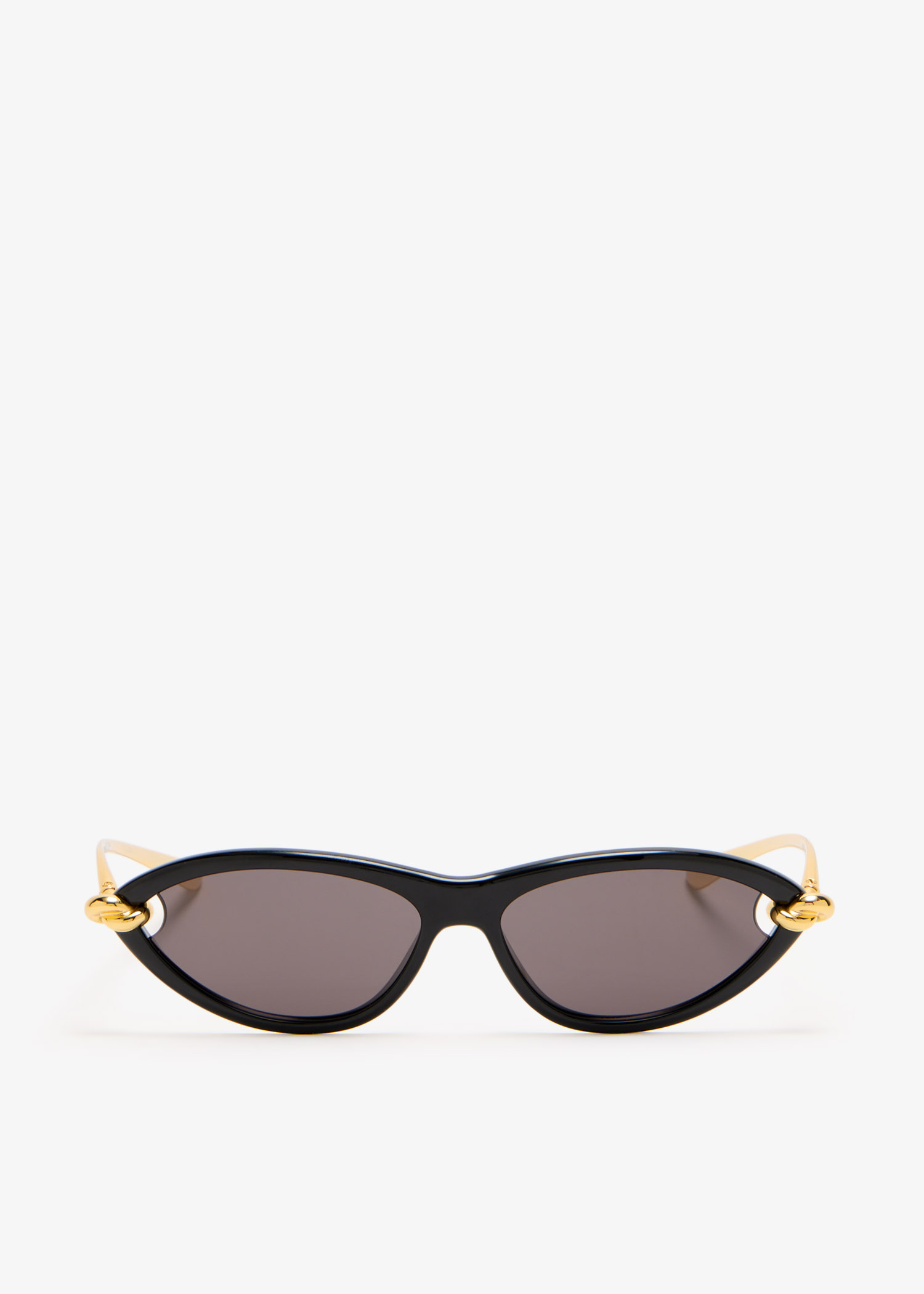 

Knot cat eye sunglasses, Black