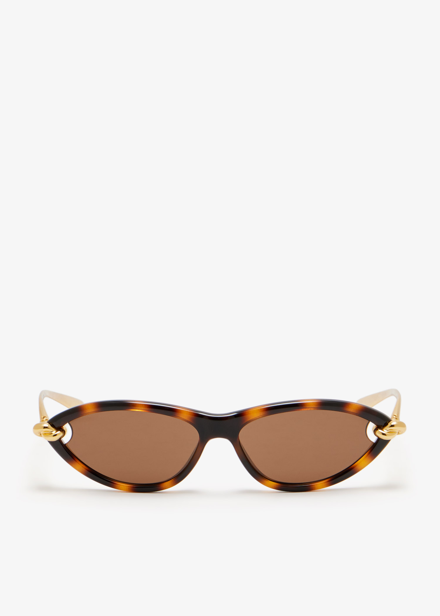 

Knot Cat Eye sunglasses, Brown