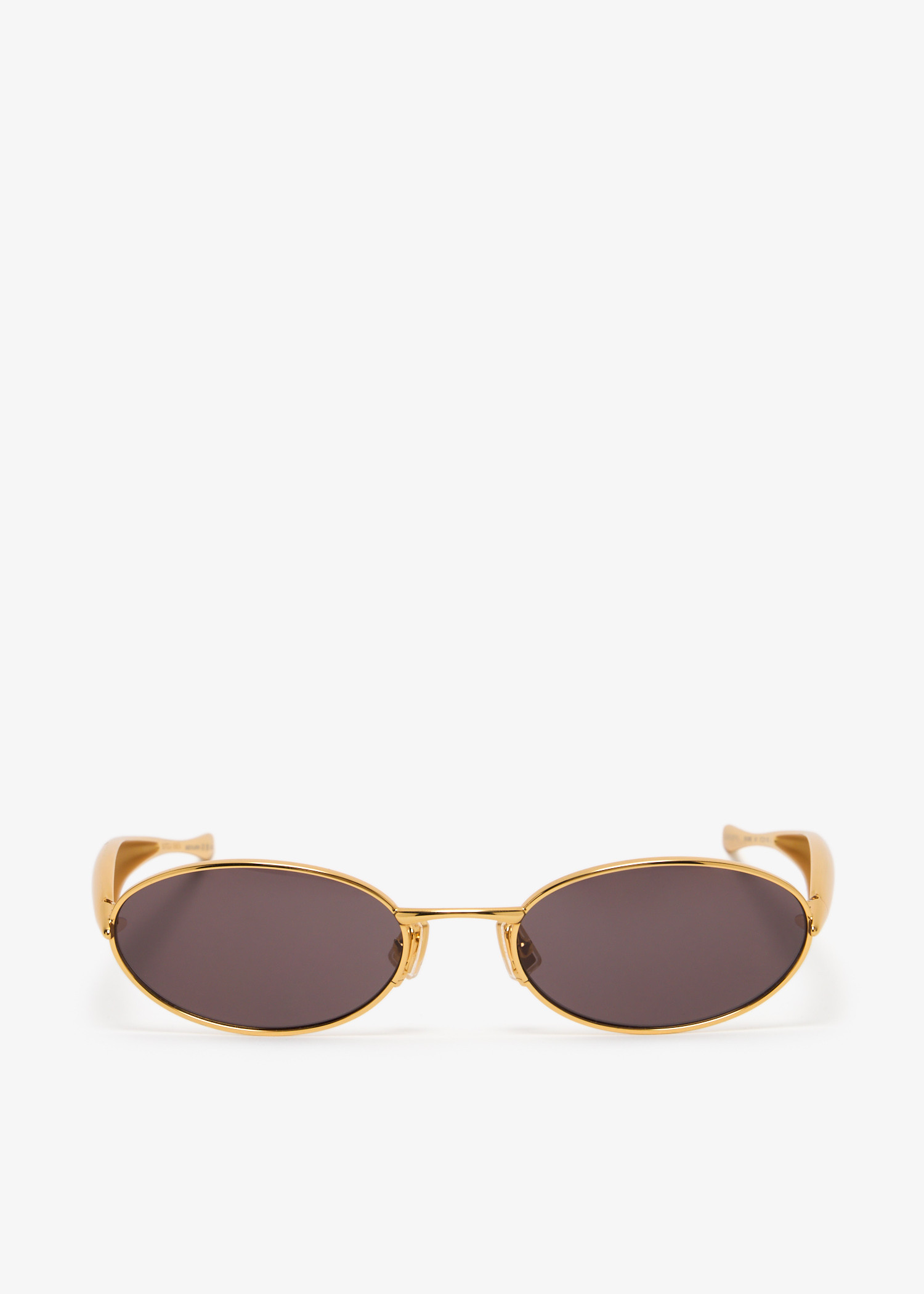 

Sardine oval sunglasses, Gold