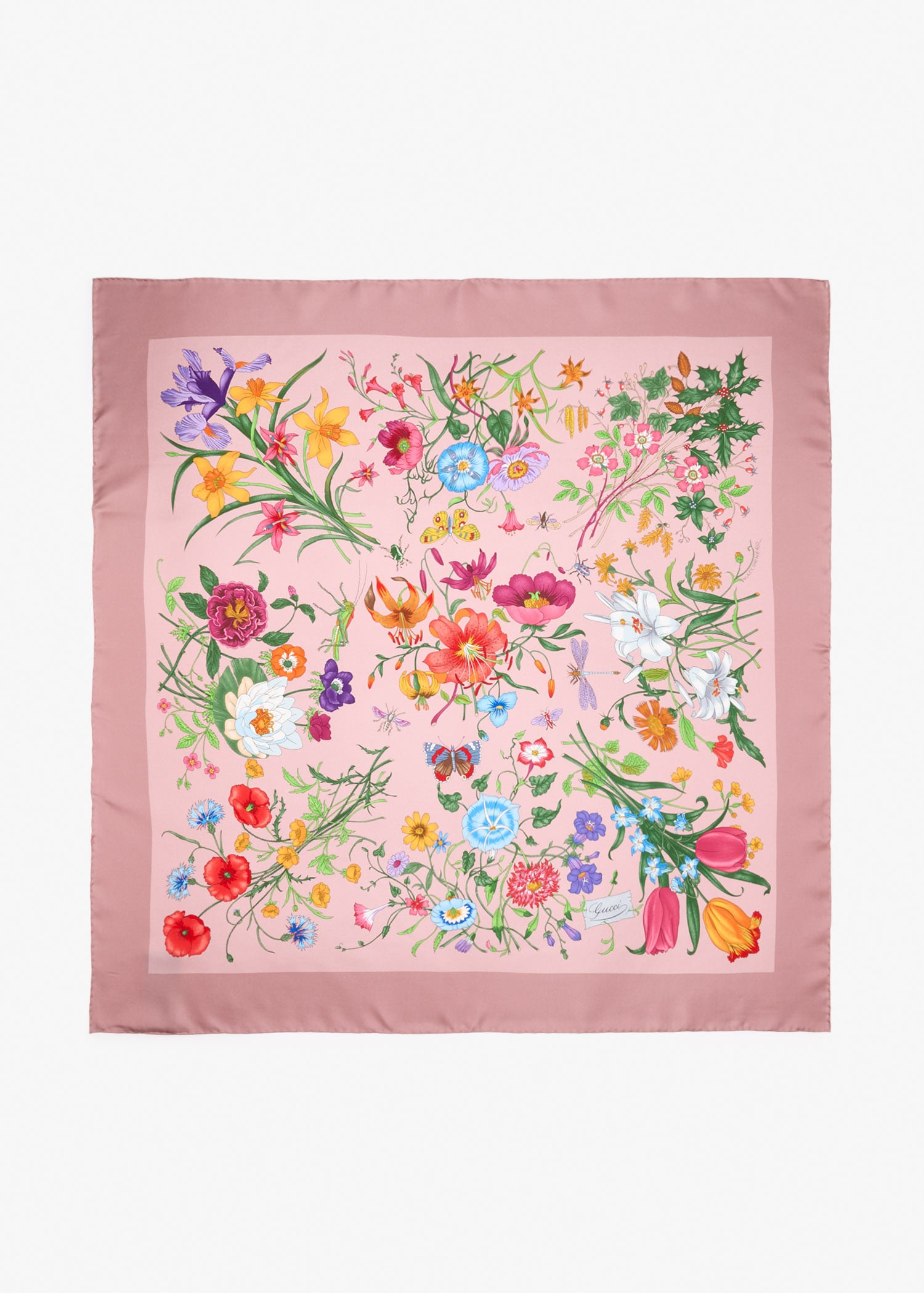 

Printed silk carré