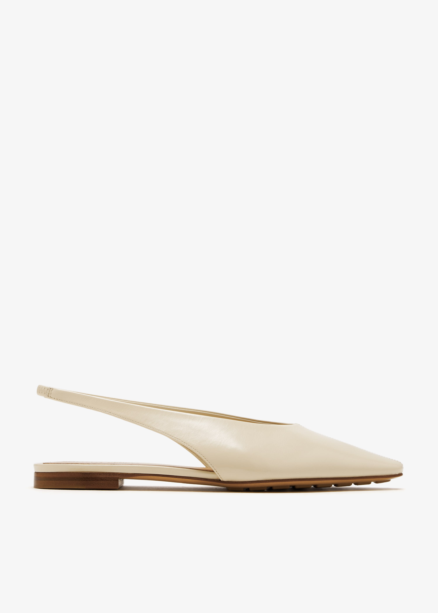 

Sofia slingback ballerinas, Cream
