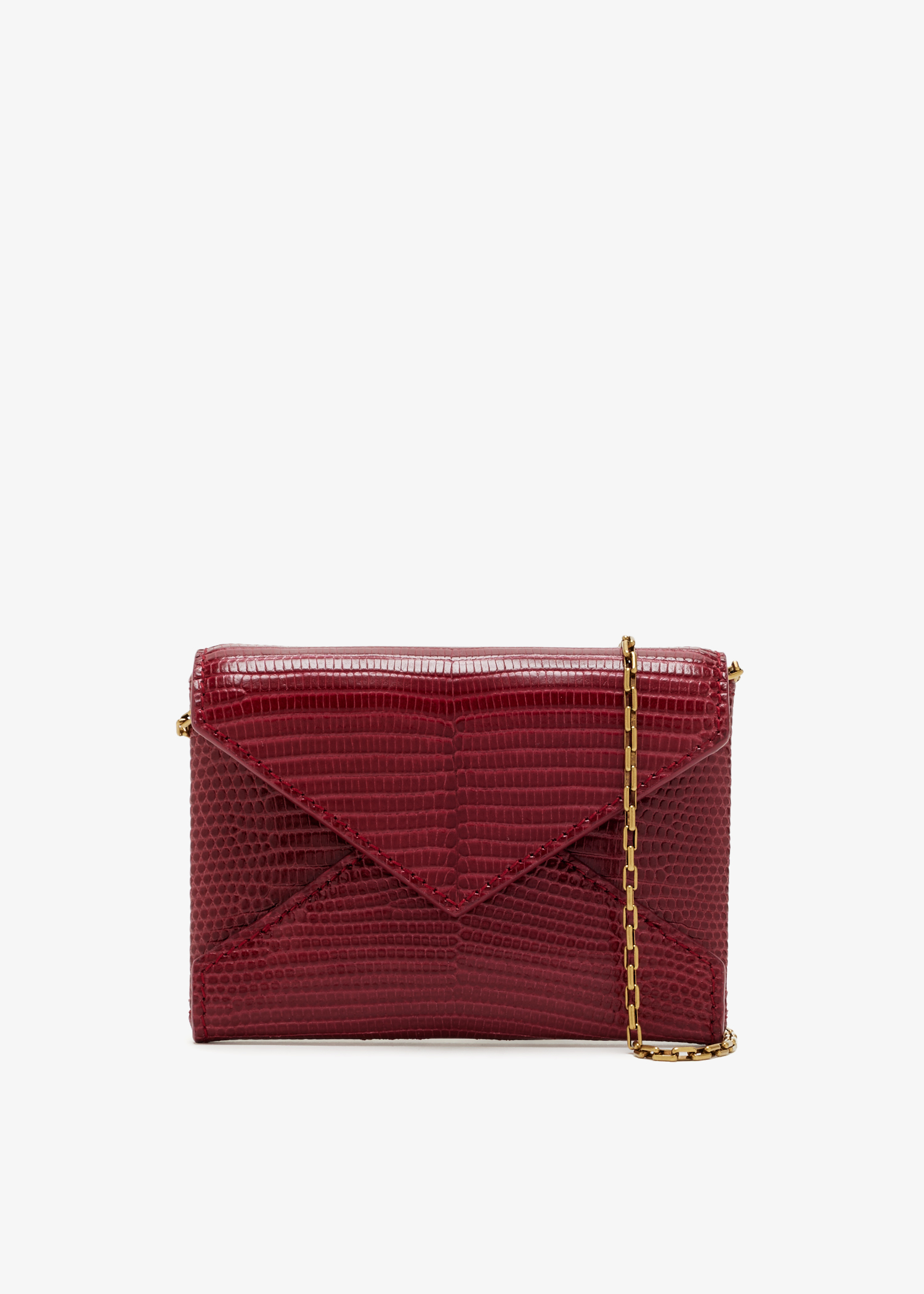 

Card case on chain, Red