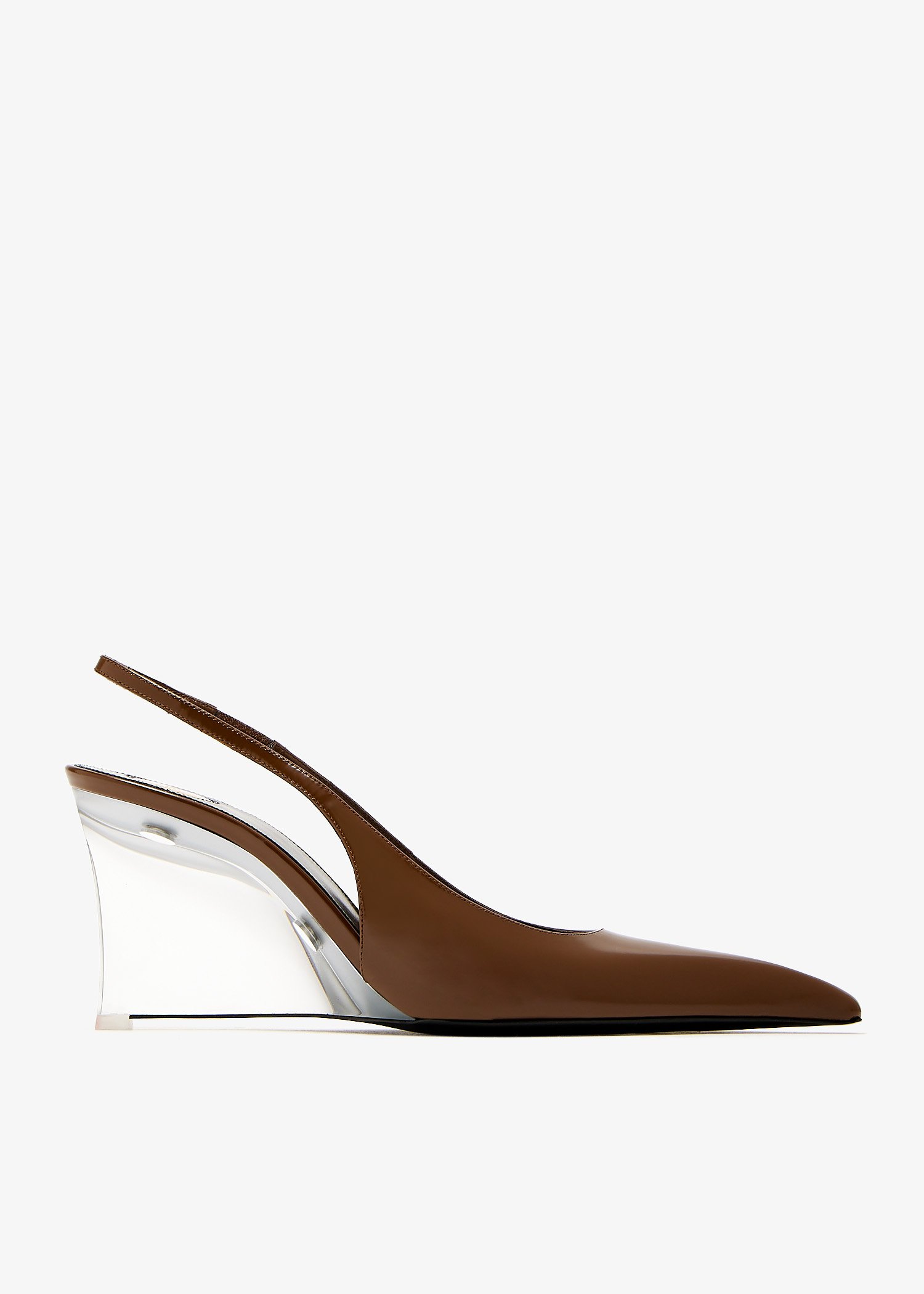 

Miller slingback pumps, Brown