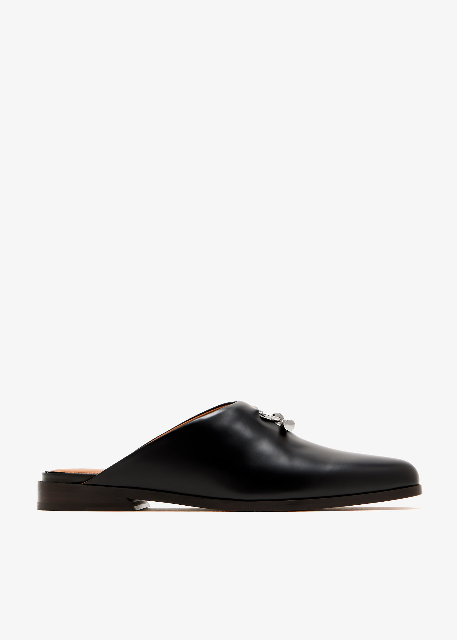 

T-Bar slip-on mules, Black
