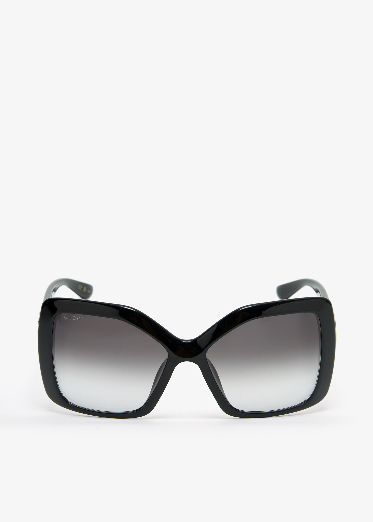 

Square frame sunglasses, Black
