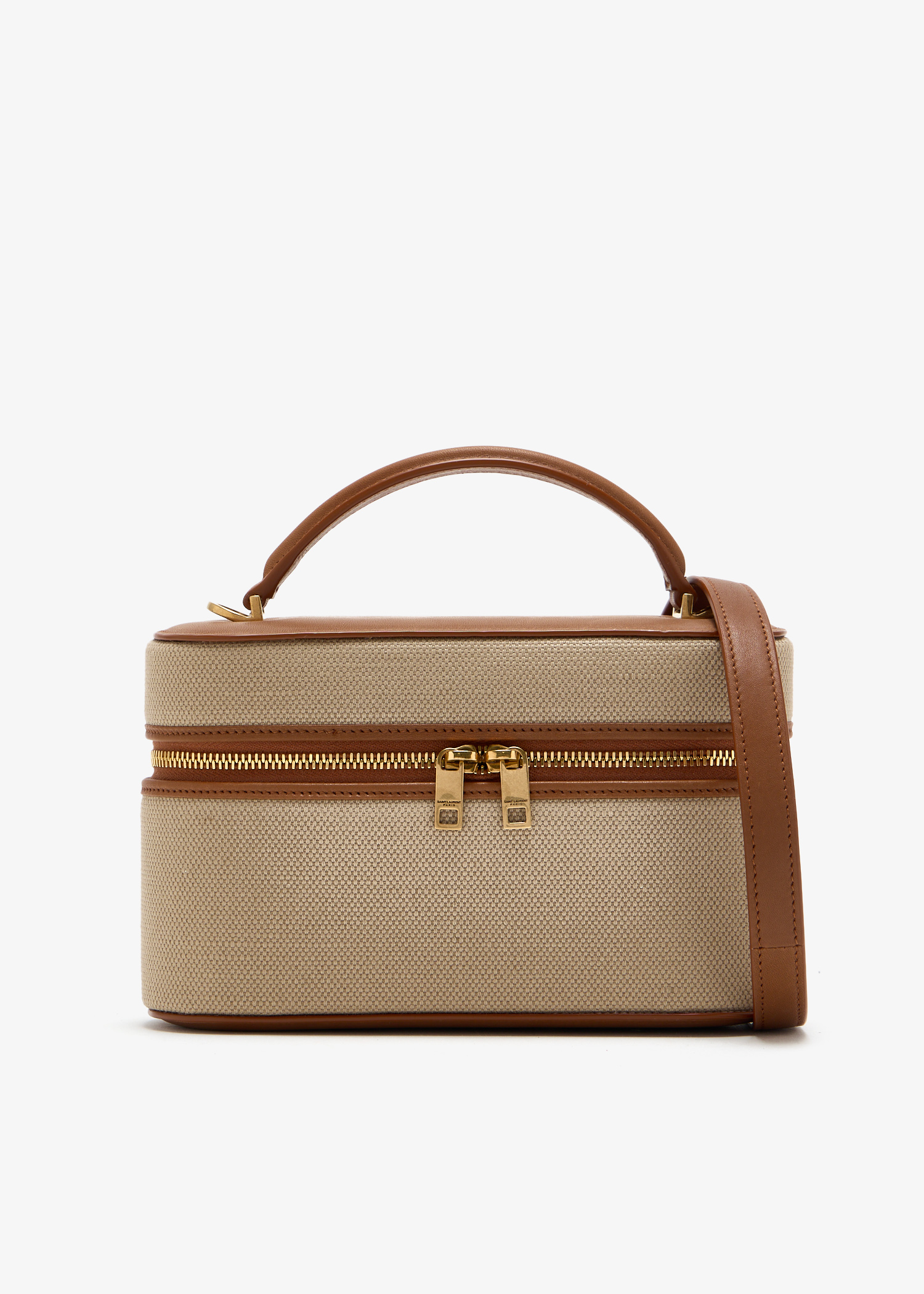 

Gaby mini vanity bag, Beige