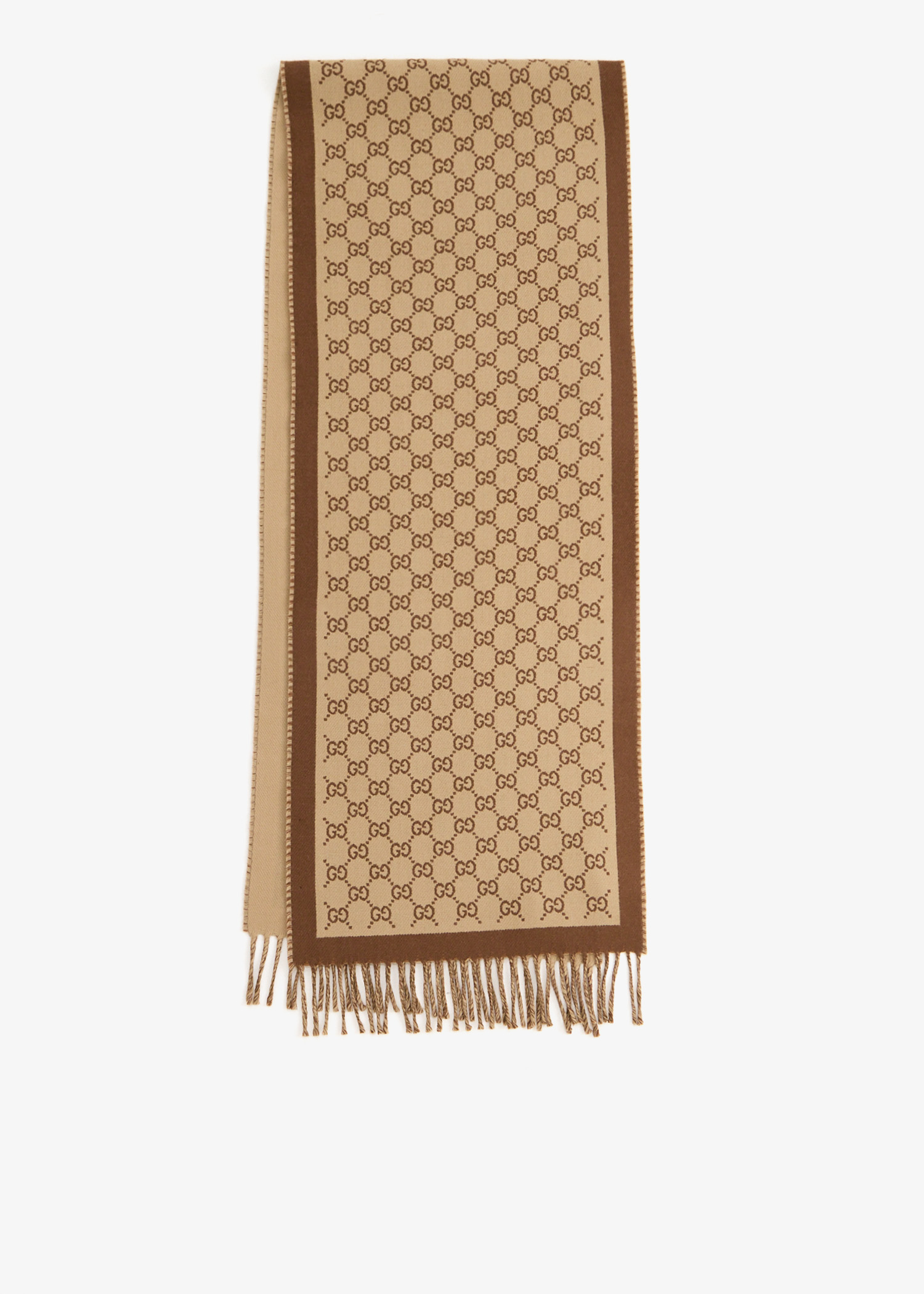 

GG wool scarf, Multicolored