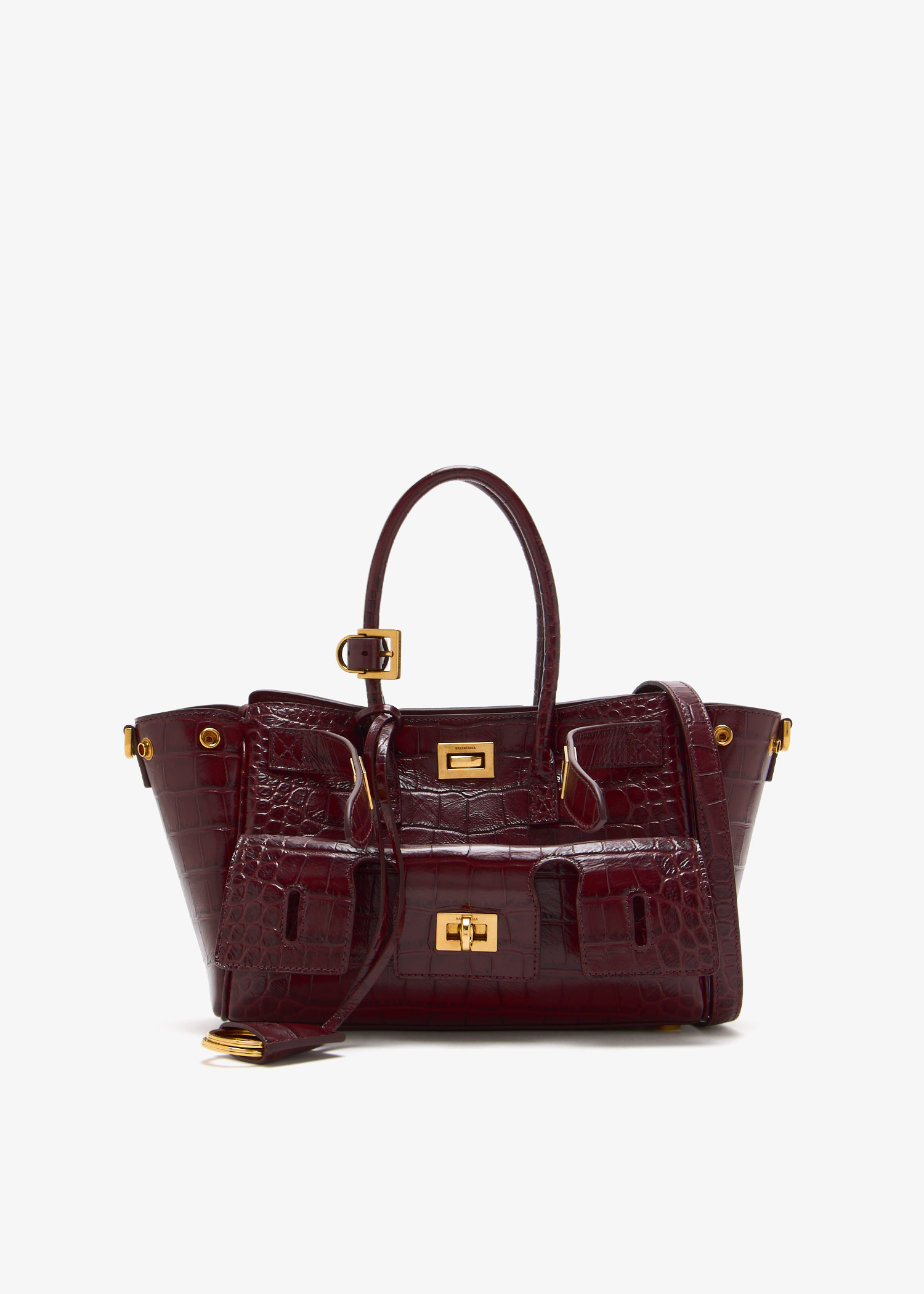 

Bel Air mini carry-all bag, Burgundy