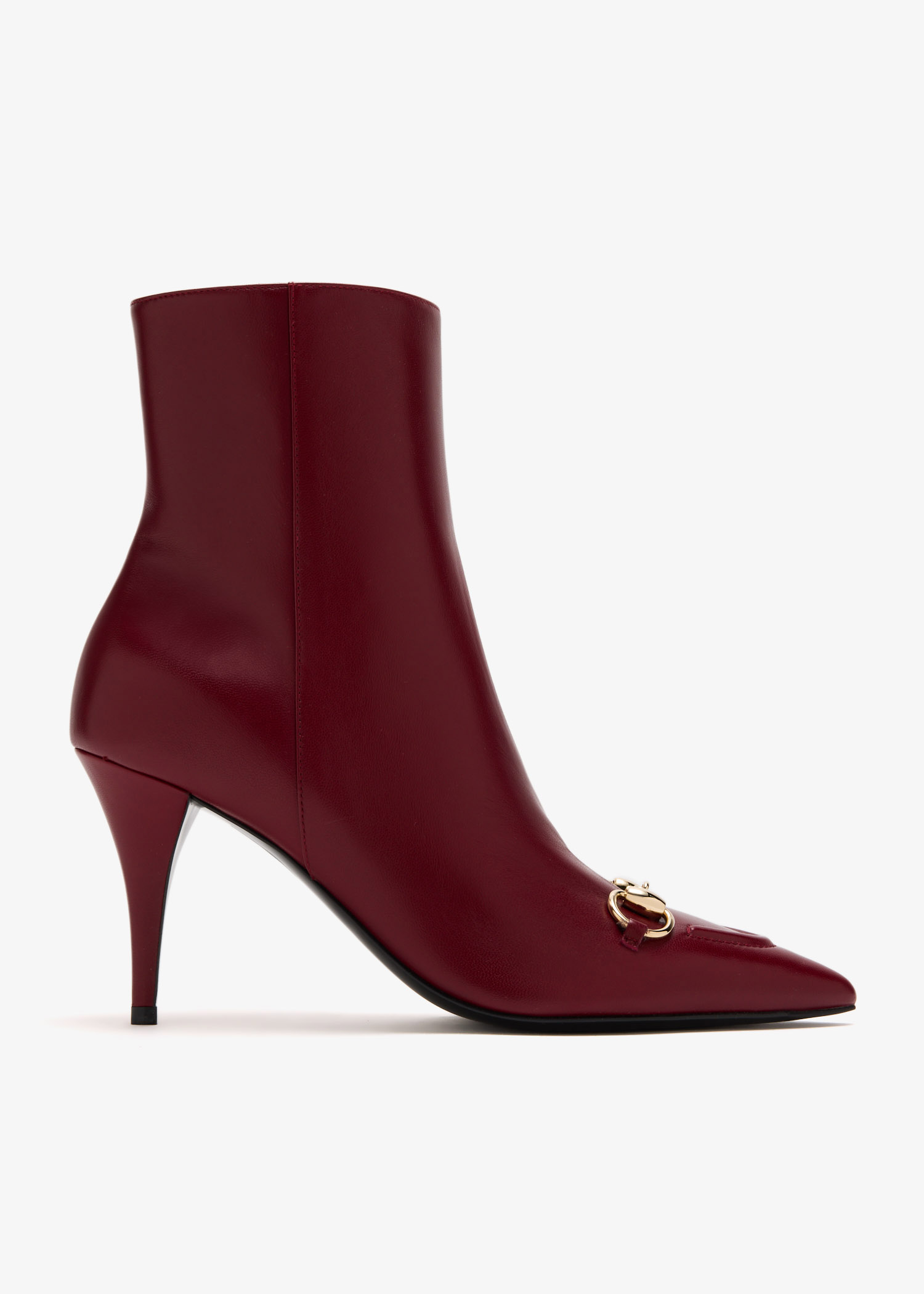 

Horsebit ankle boots, Red
