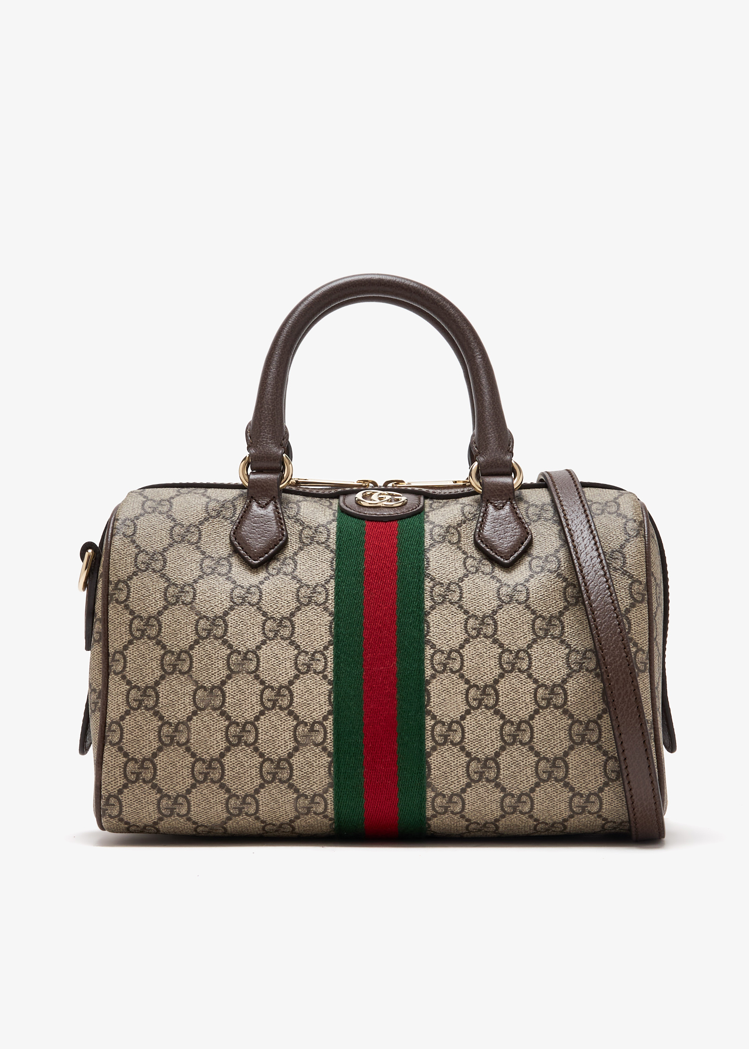 

Ophidia medium boston bag, Printed