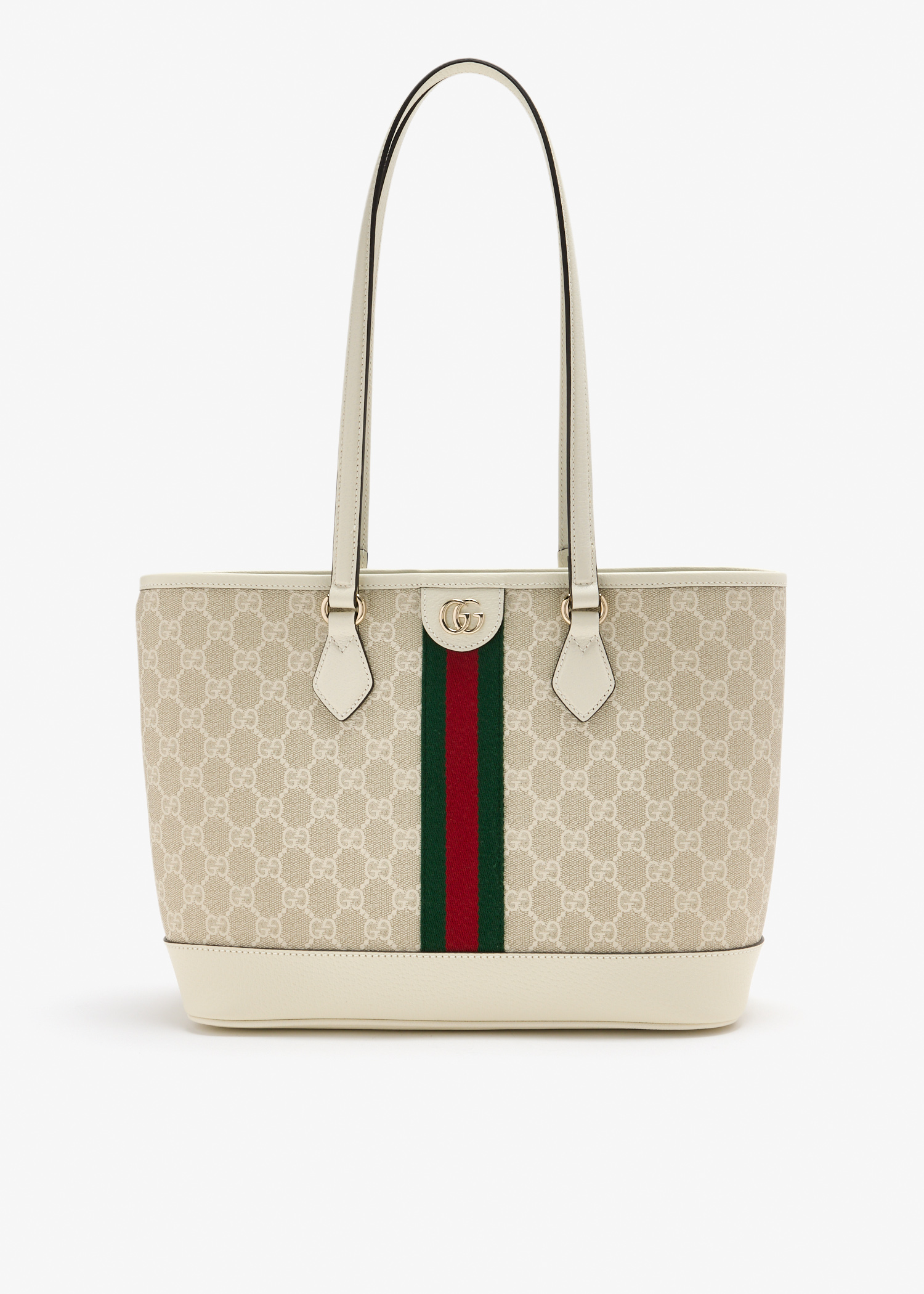 

Ophidia medium tote bag, Beige