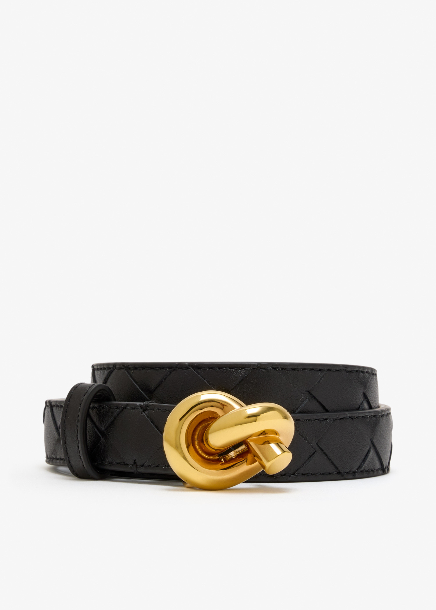 

Knot belt, Black