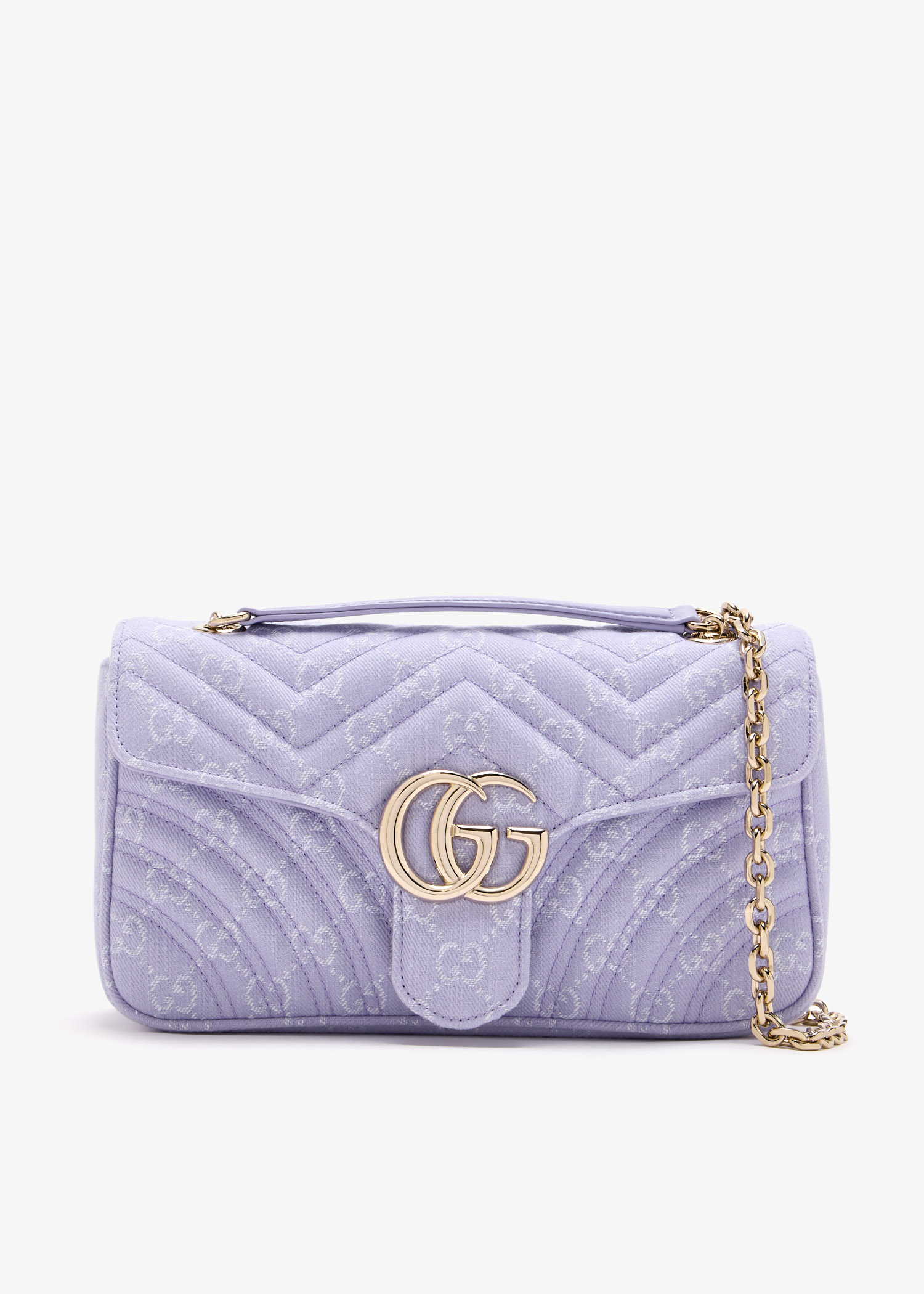 

GG Marmont medium shoulder bag, Purple