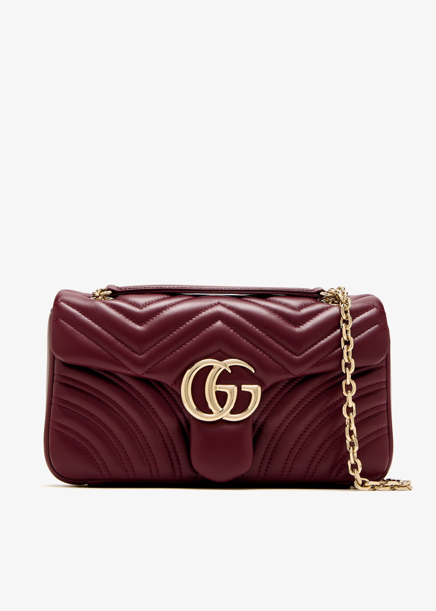 

GG Marmont medium shoulder bag, Red