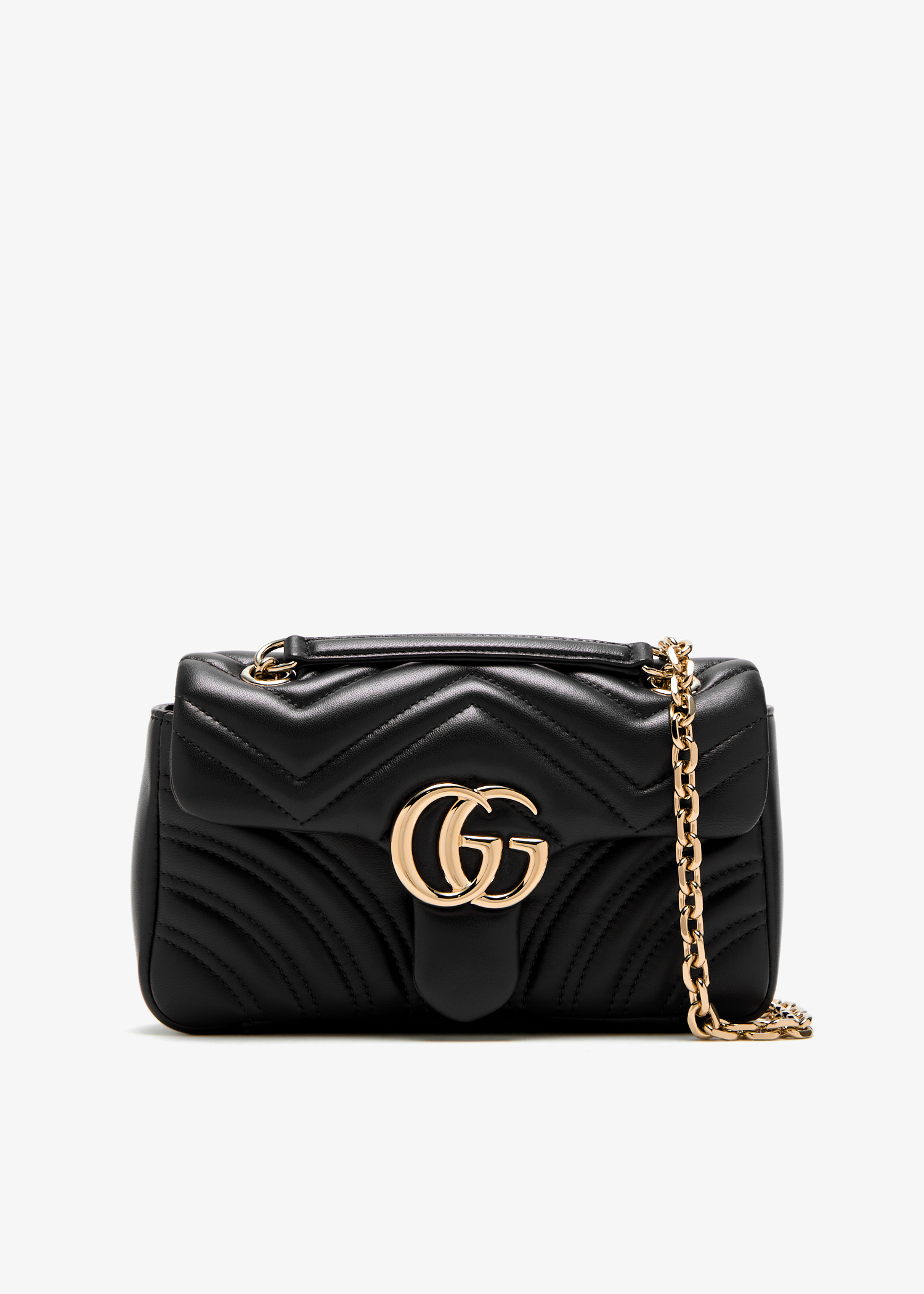 

GG Marmont small shoulder bag, Black