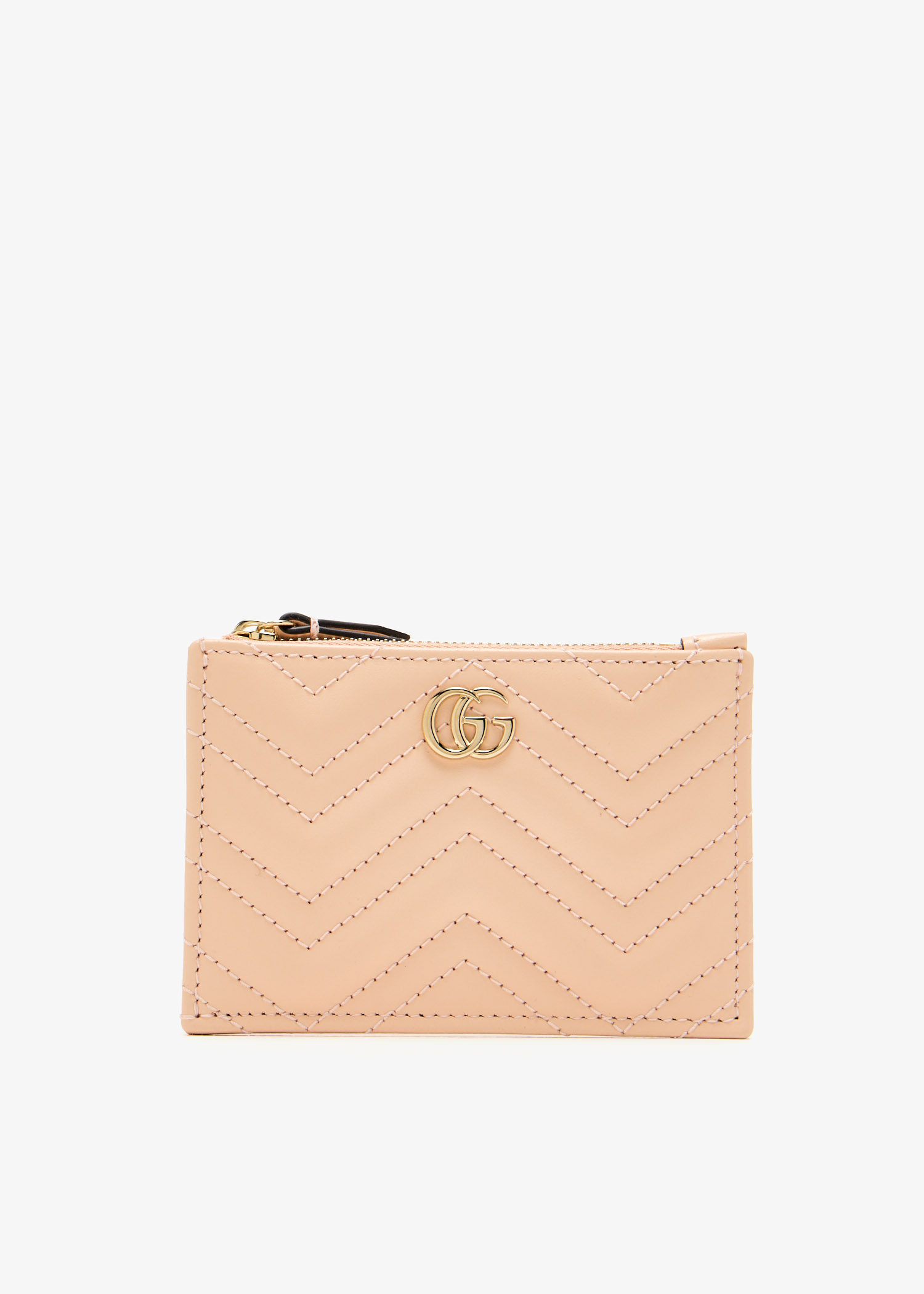 

GG Marmont key case, Pink