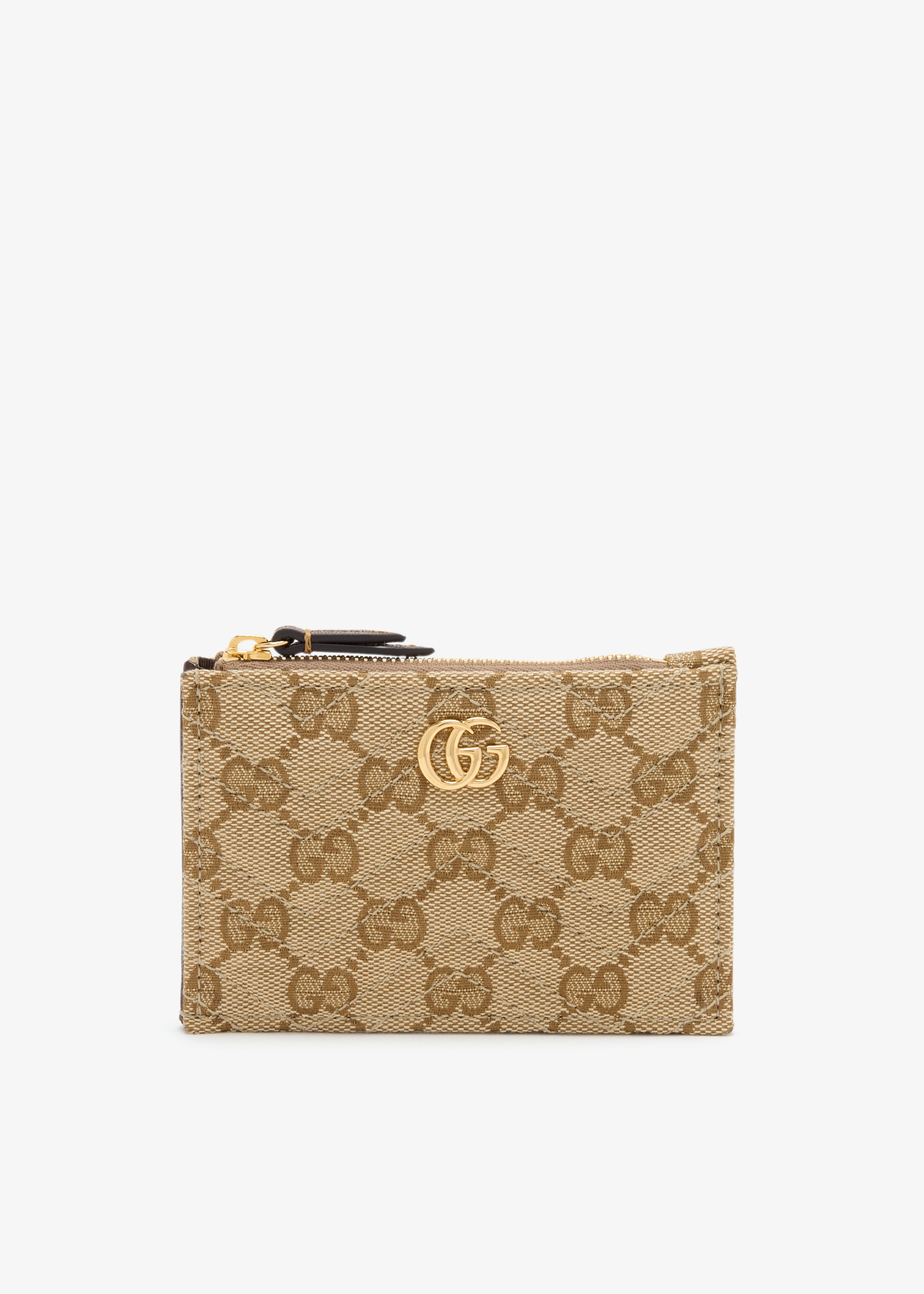 

GG Marmont zip key pouch, Printed