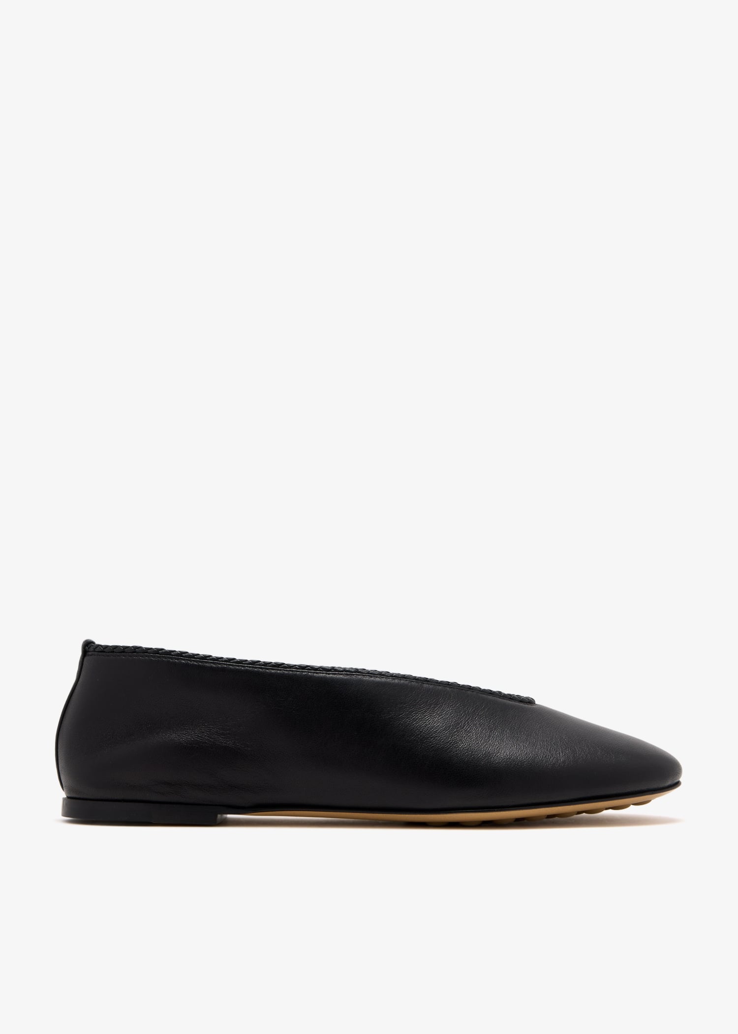 

Rosa ballerinas, Black