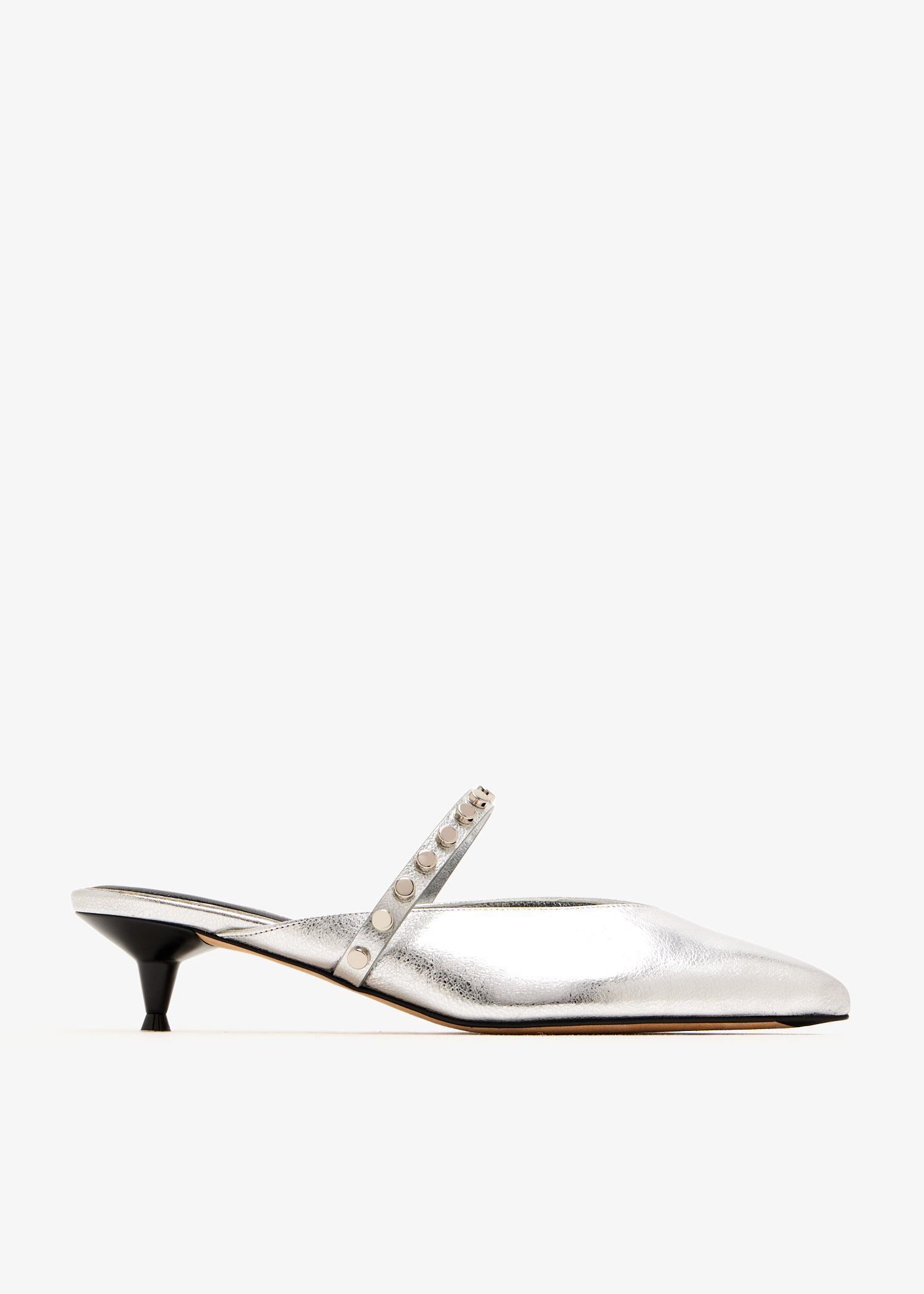 

Revel mules, Silver